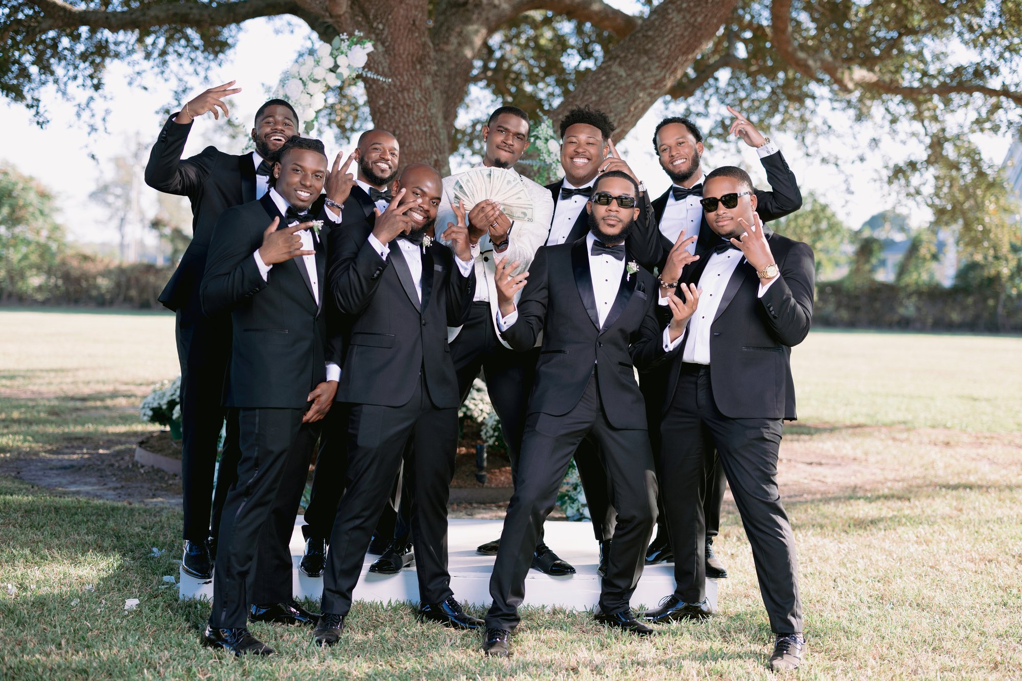 Menson Wedding photograph
