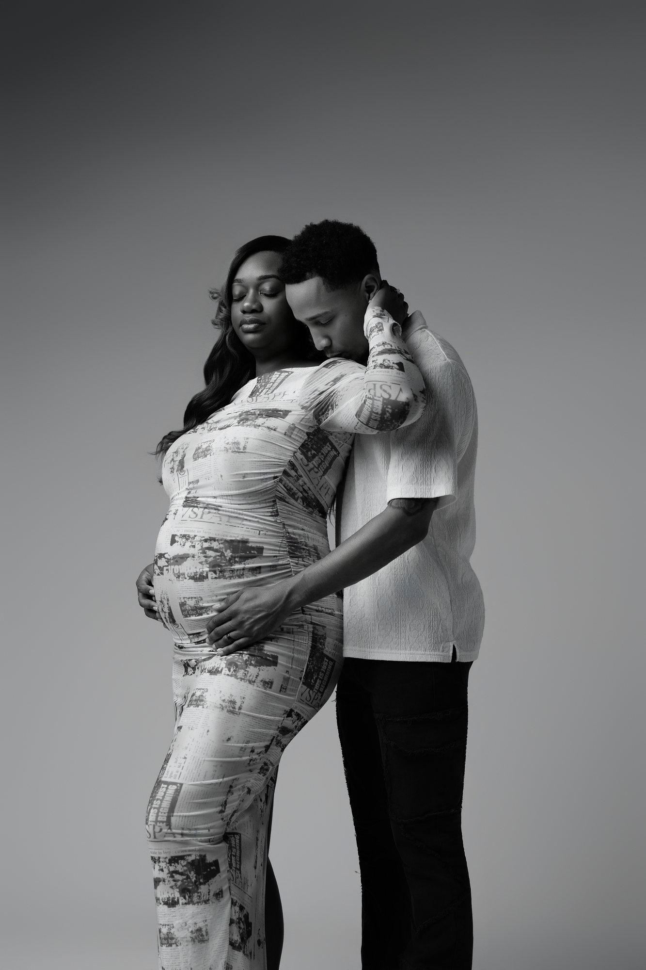 Deante + Carlos maternity session by Christian Paul Studios