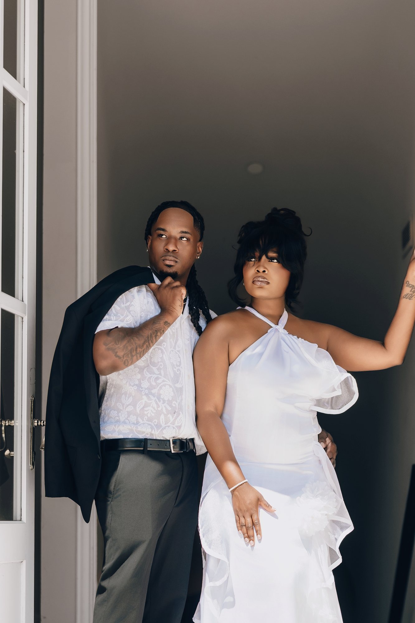 Sydnee + Willis engagement photograph