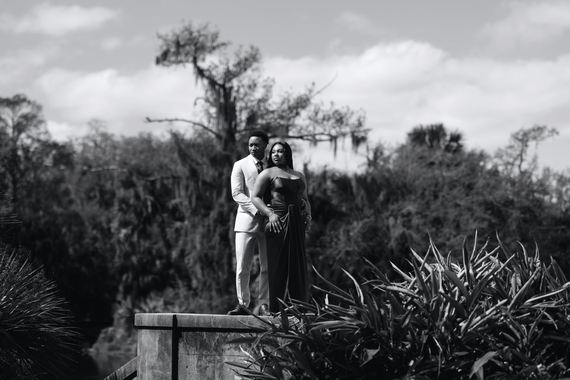 Kaleya + Justin engagement photograph