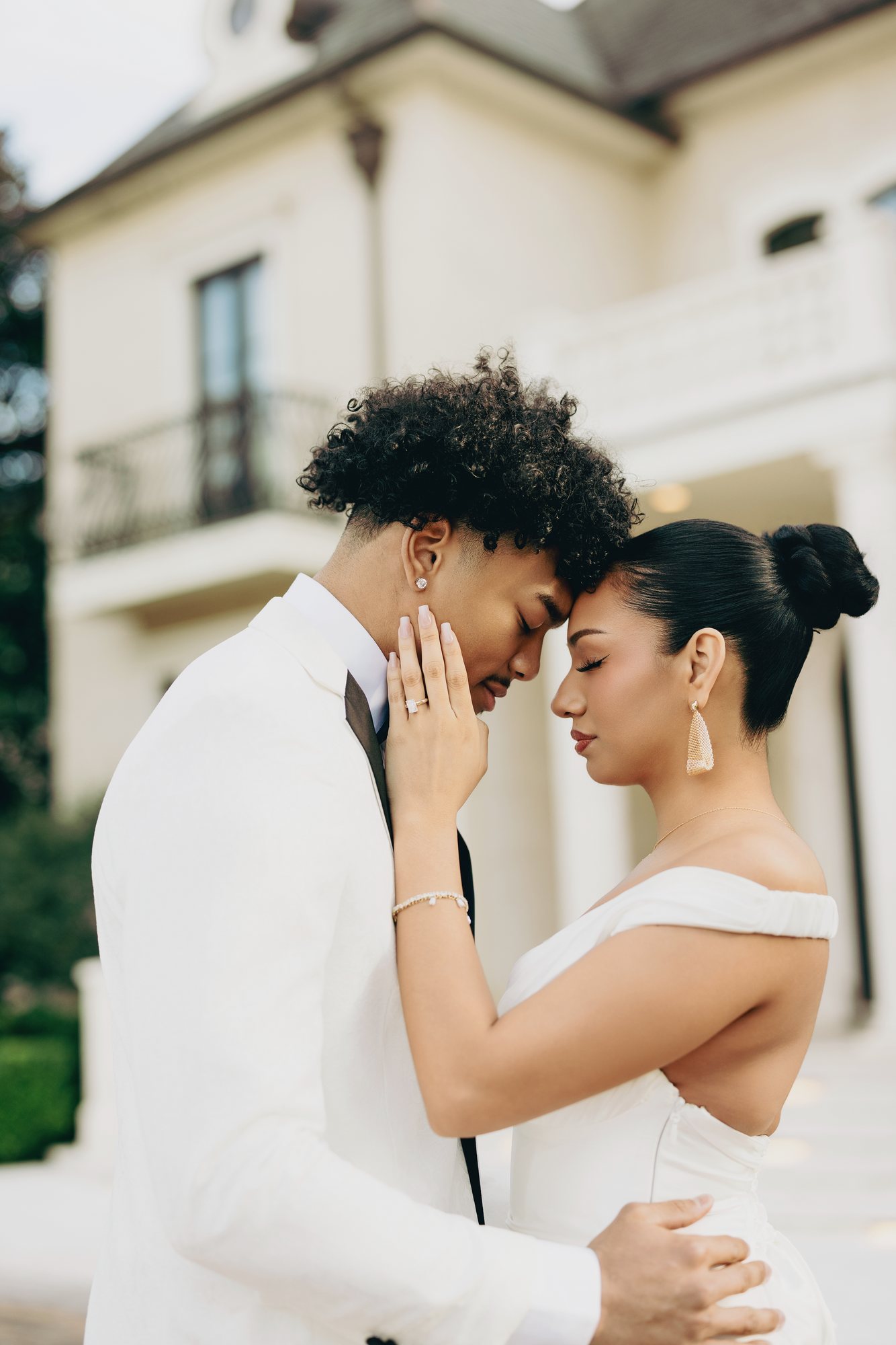 Ana + Malachi engagement photograph