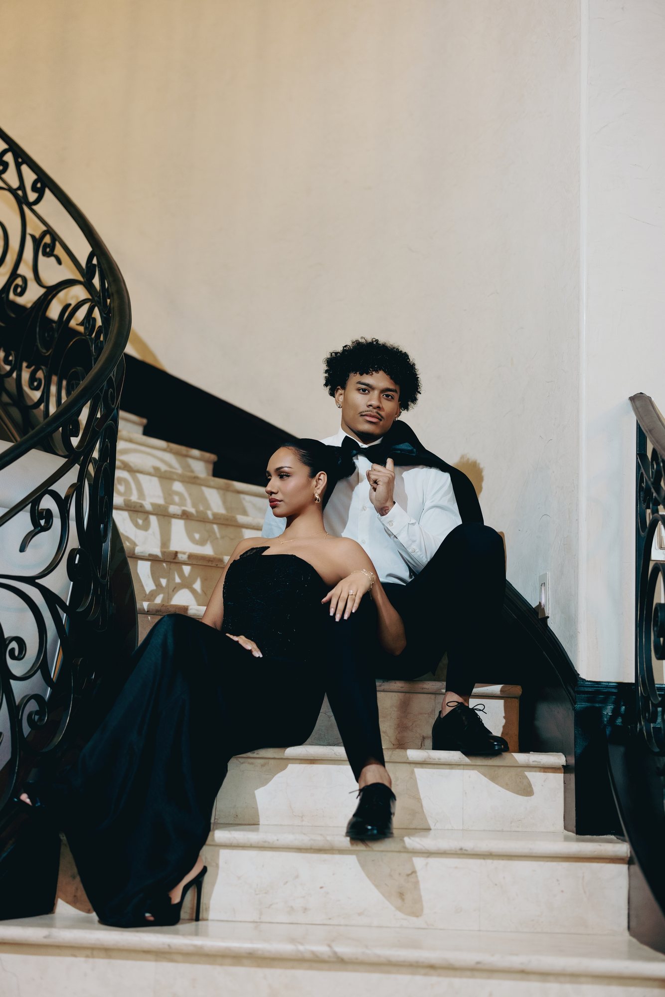 Ana + Malachi engagement photograph
