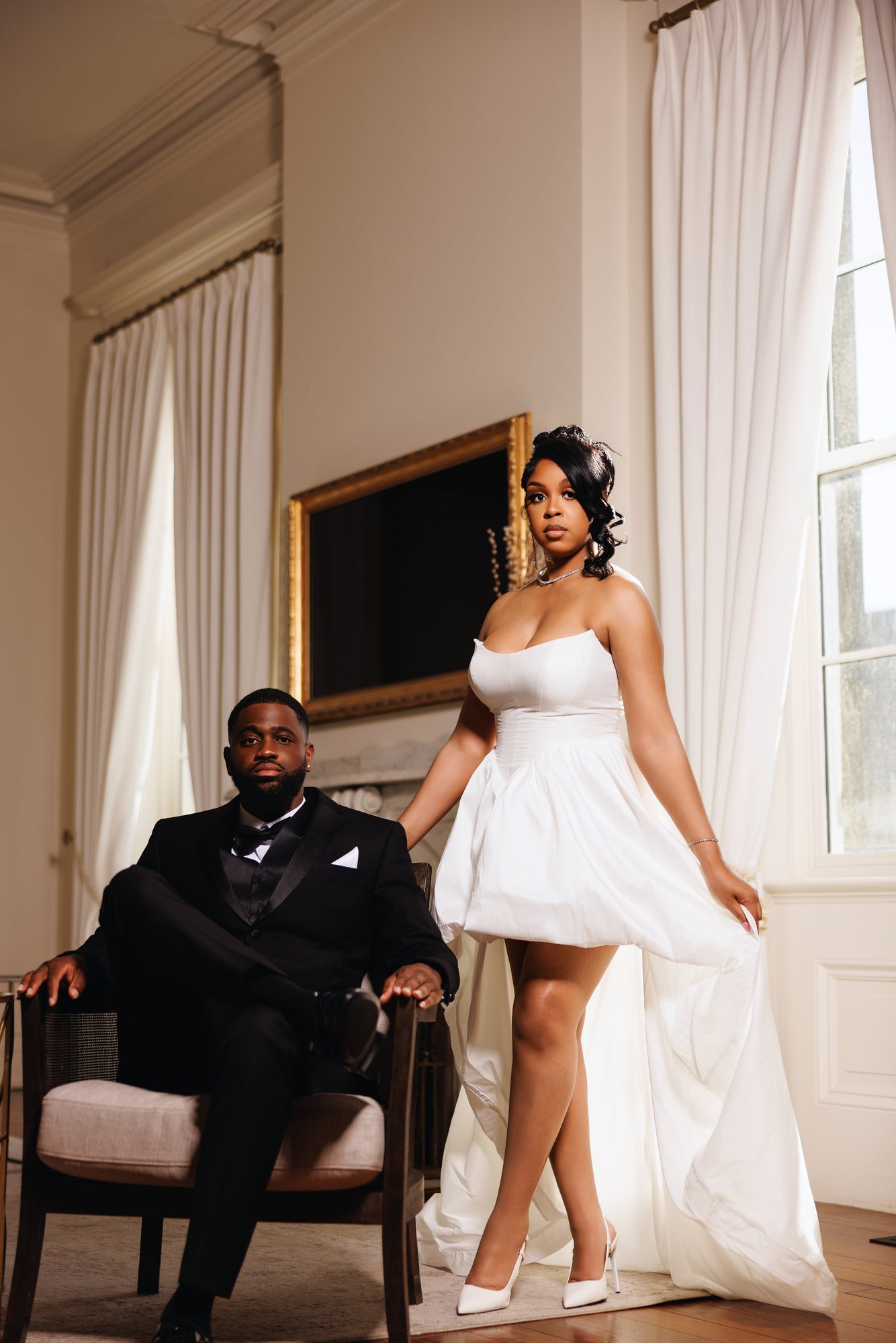 Shantrece engagement photograph