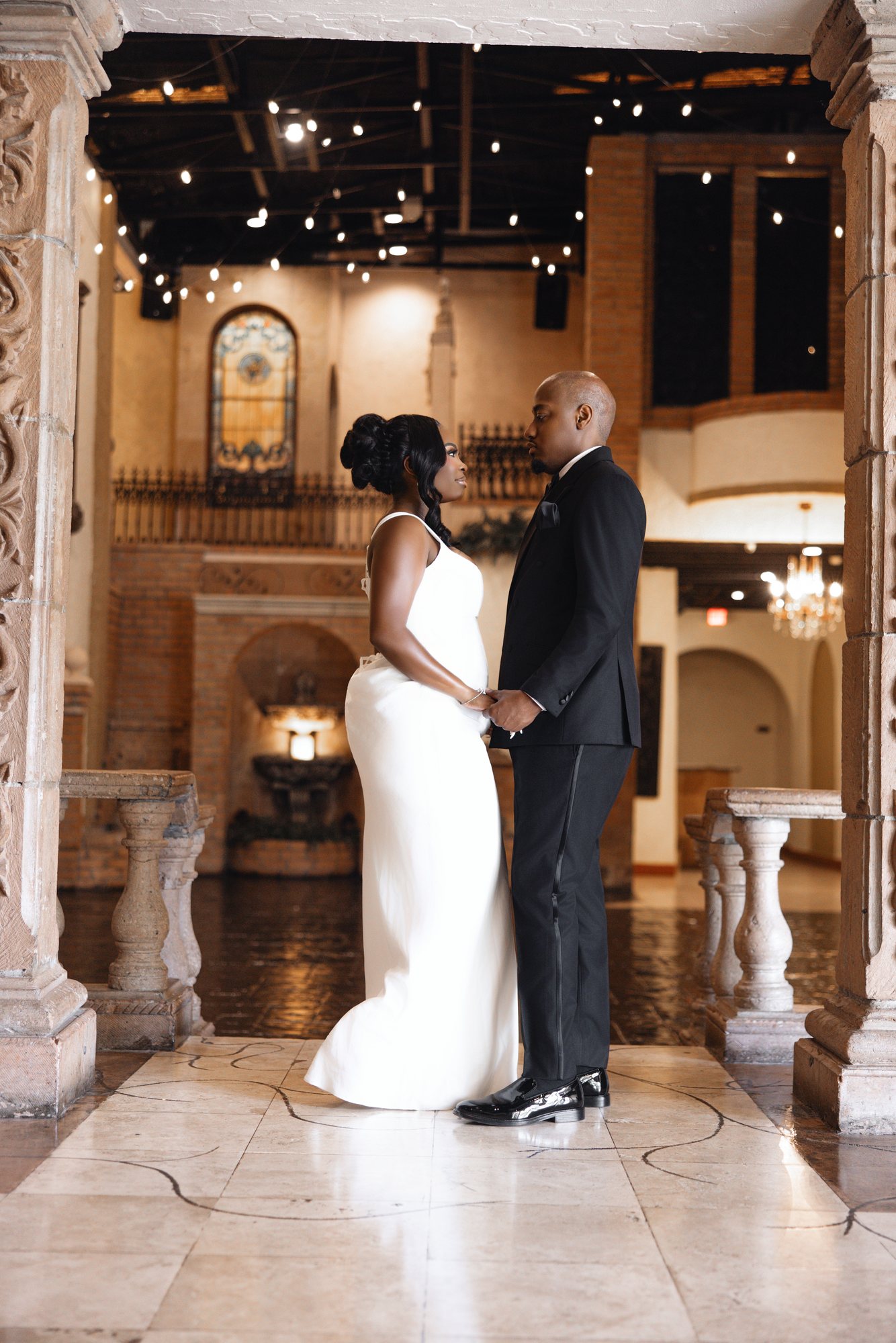 Darrian + Isiah engagement photograph