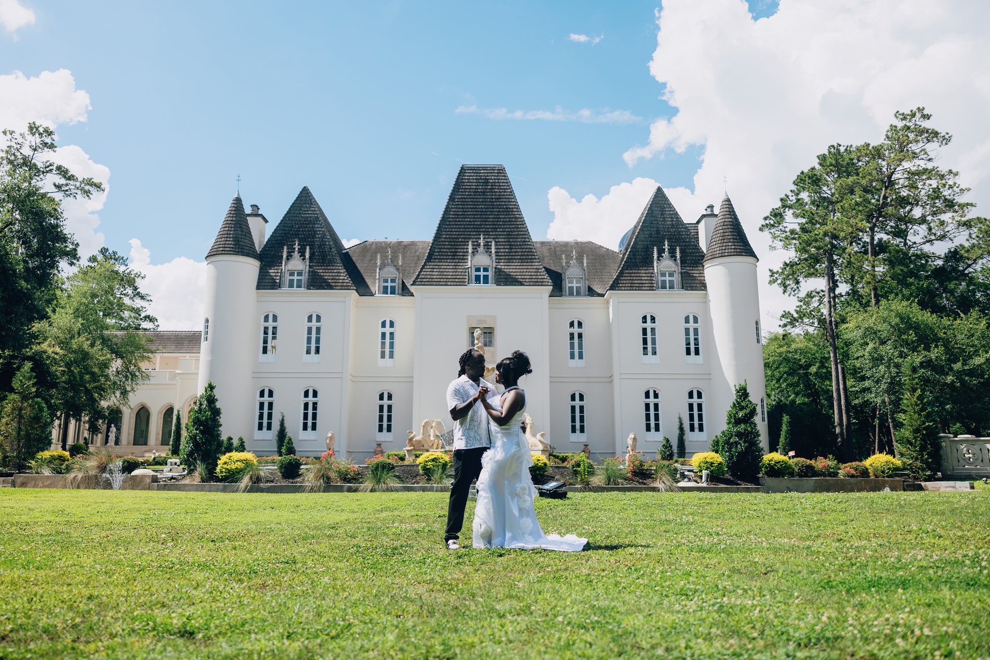 Sydnee + Willis engagement photograph