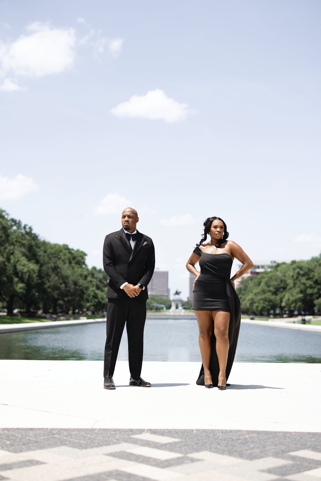 Darrian + Isiah engagement photograph