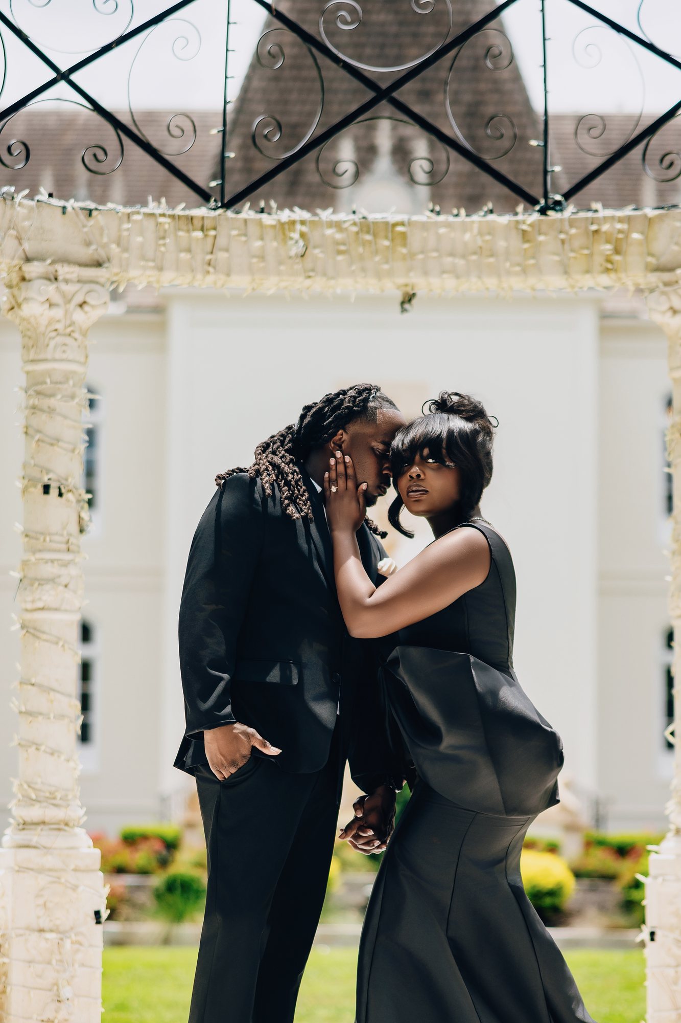Sydnee + Willis engagement photograph