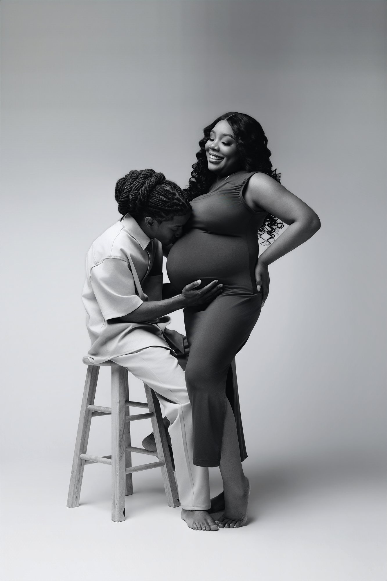 Channing + Gerald maternity session by Christian Paul Studios