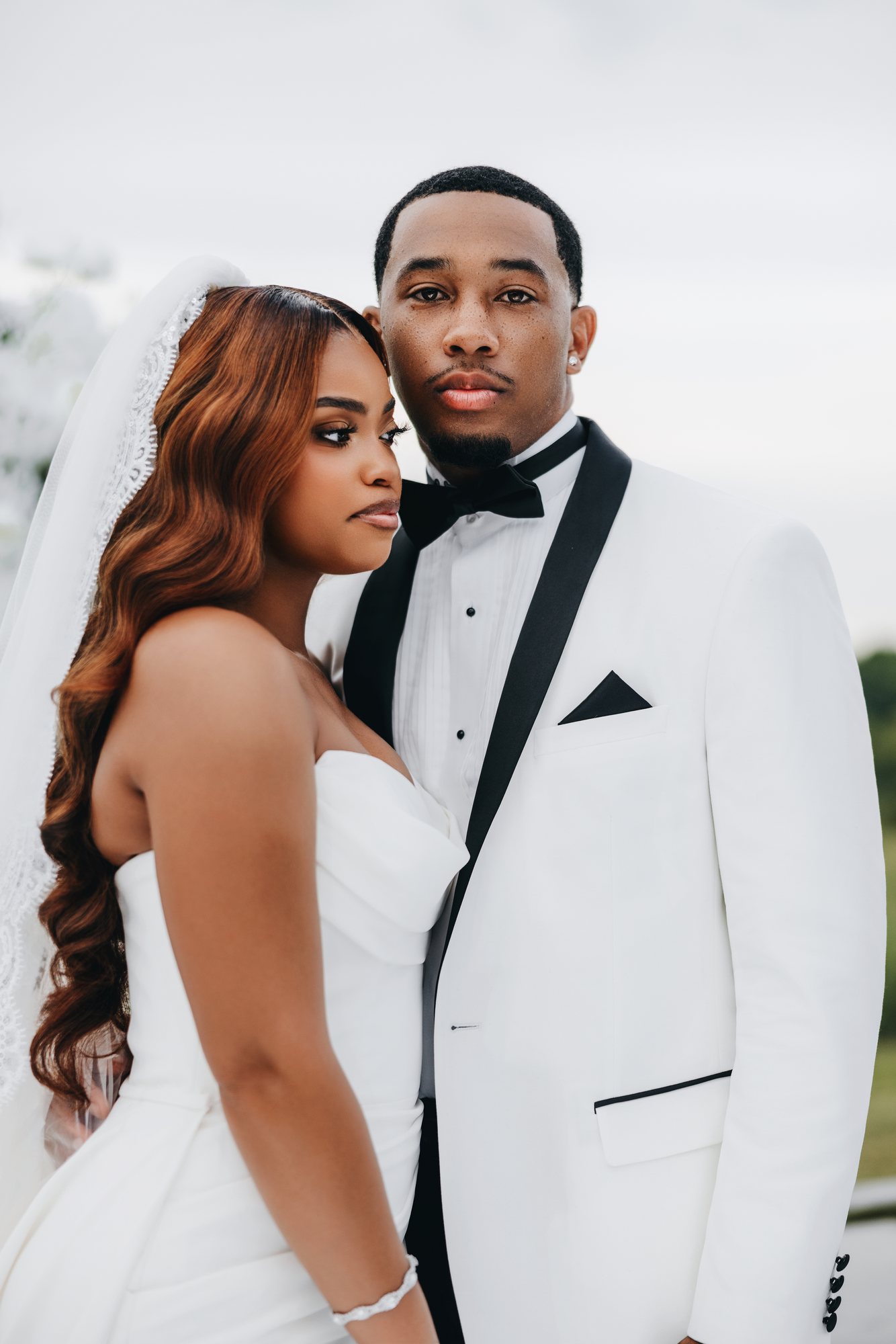 Amani + DJ Wedding photograph