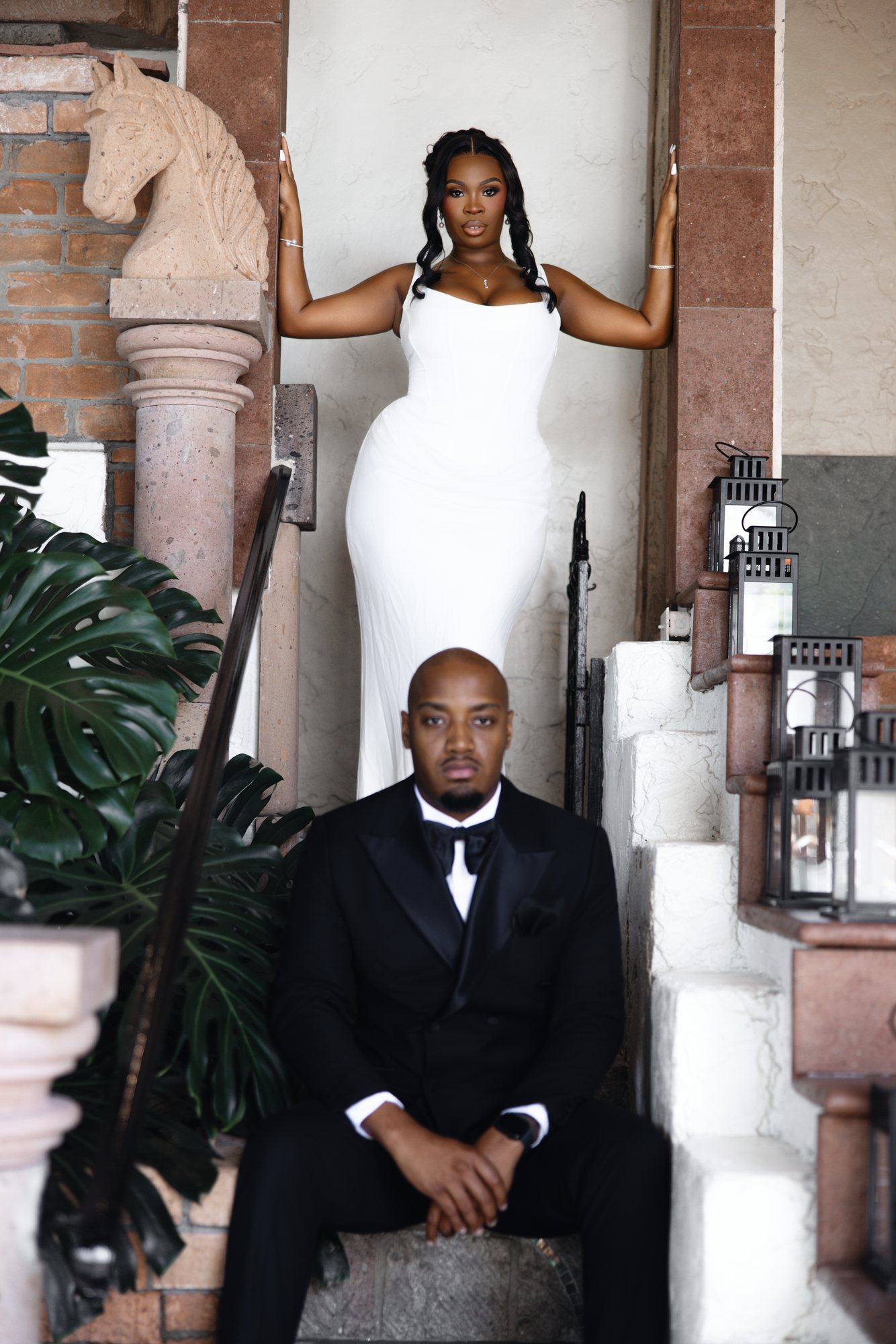 Darrian + Isiah engagement photograph