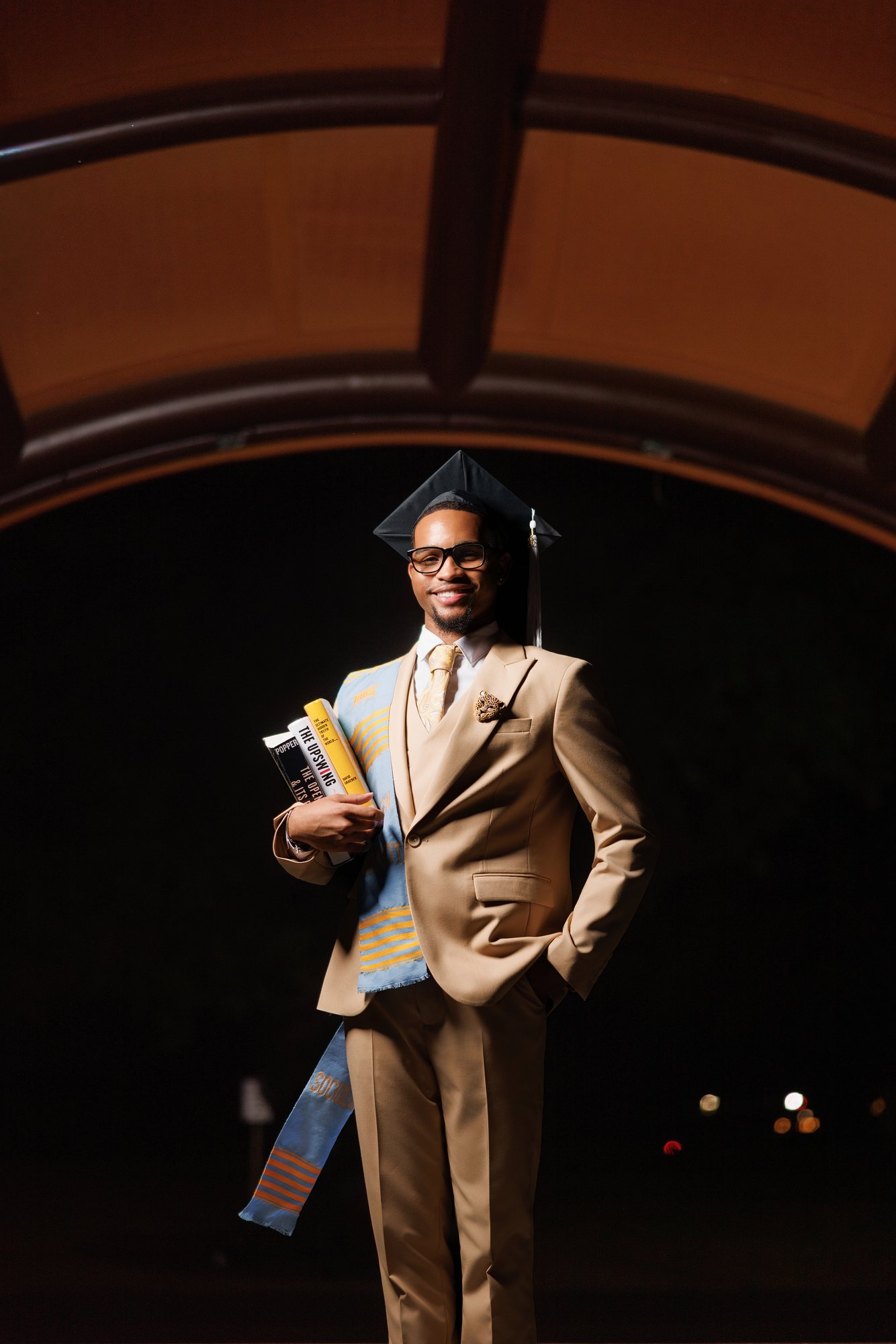 Vernell J. graduation session by Christian Paul Studios