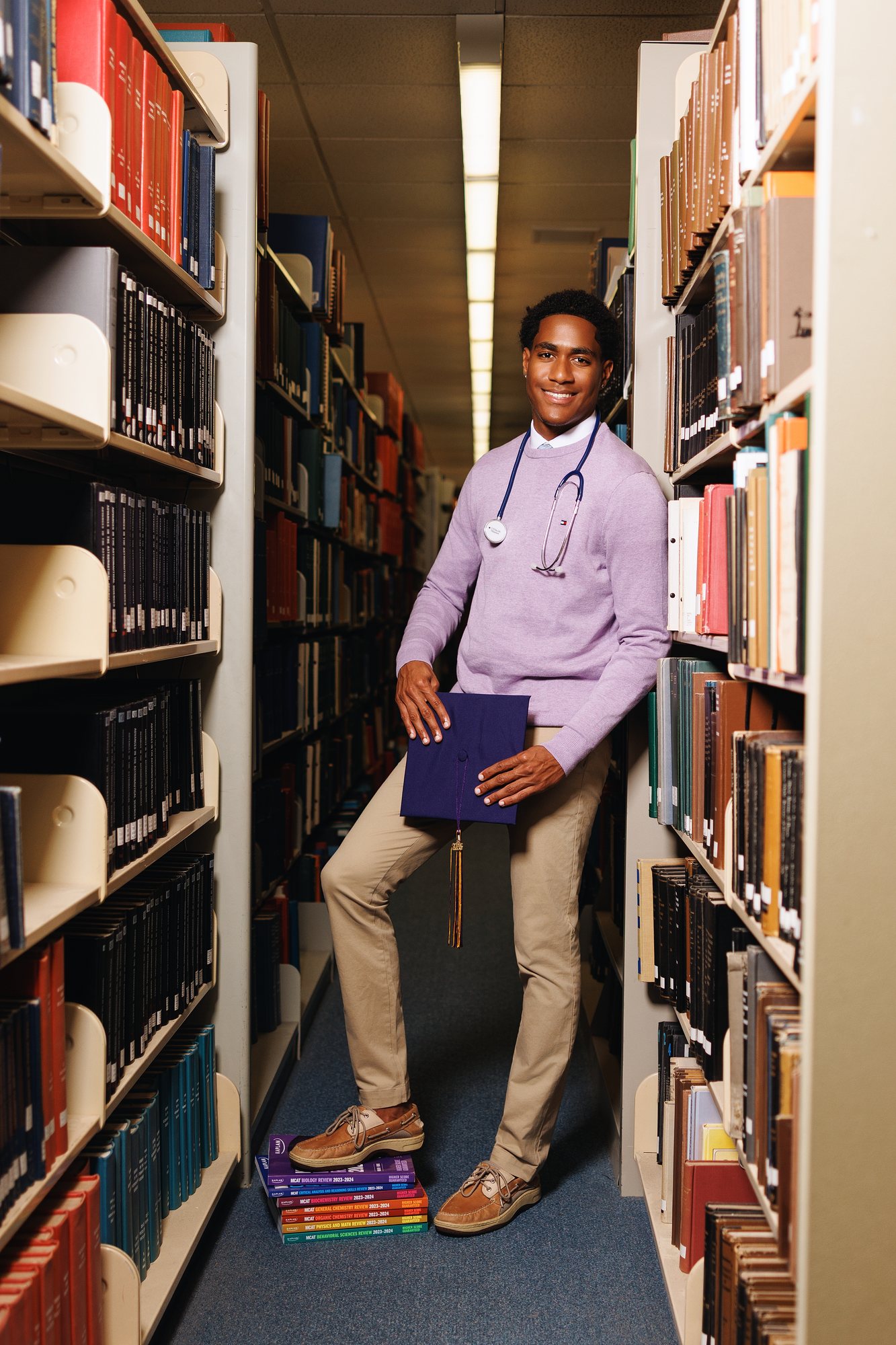 Mark B. graduation session by Christian Paul Studios