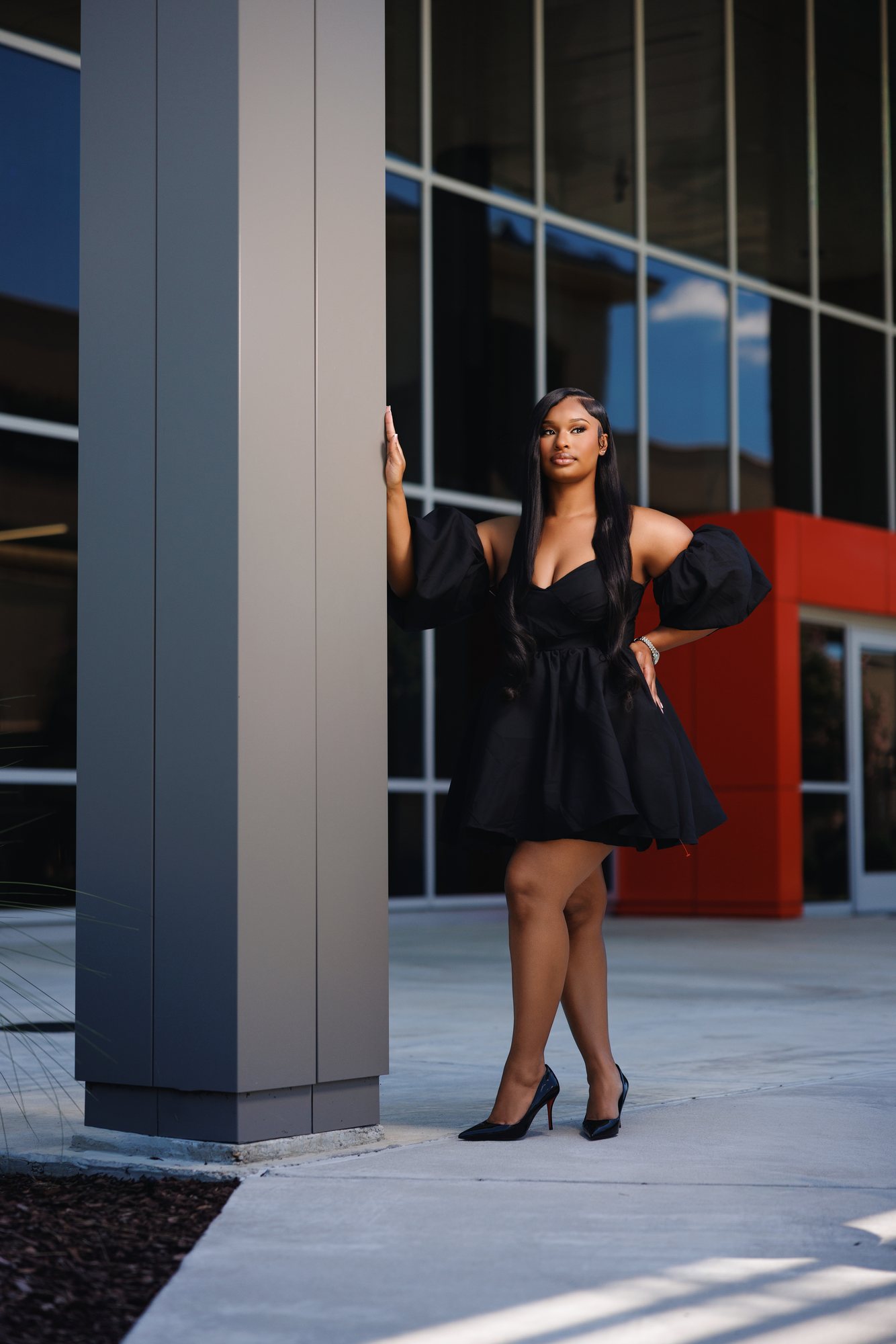 Ti'Ona Y. graduation session by Christian Paul Studios