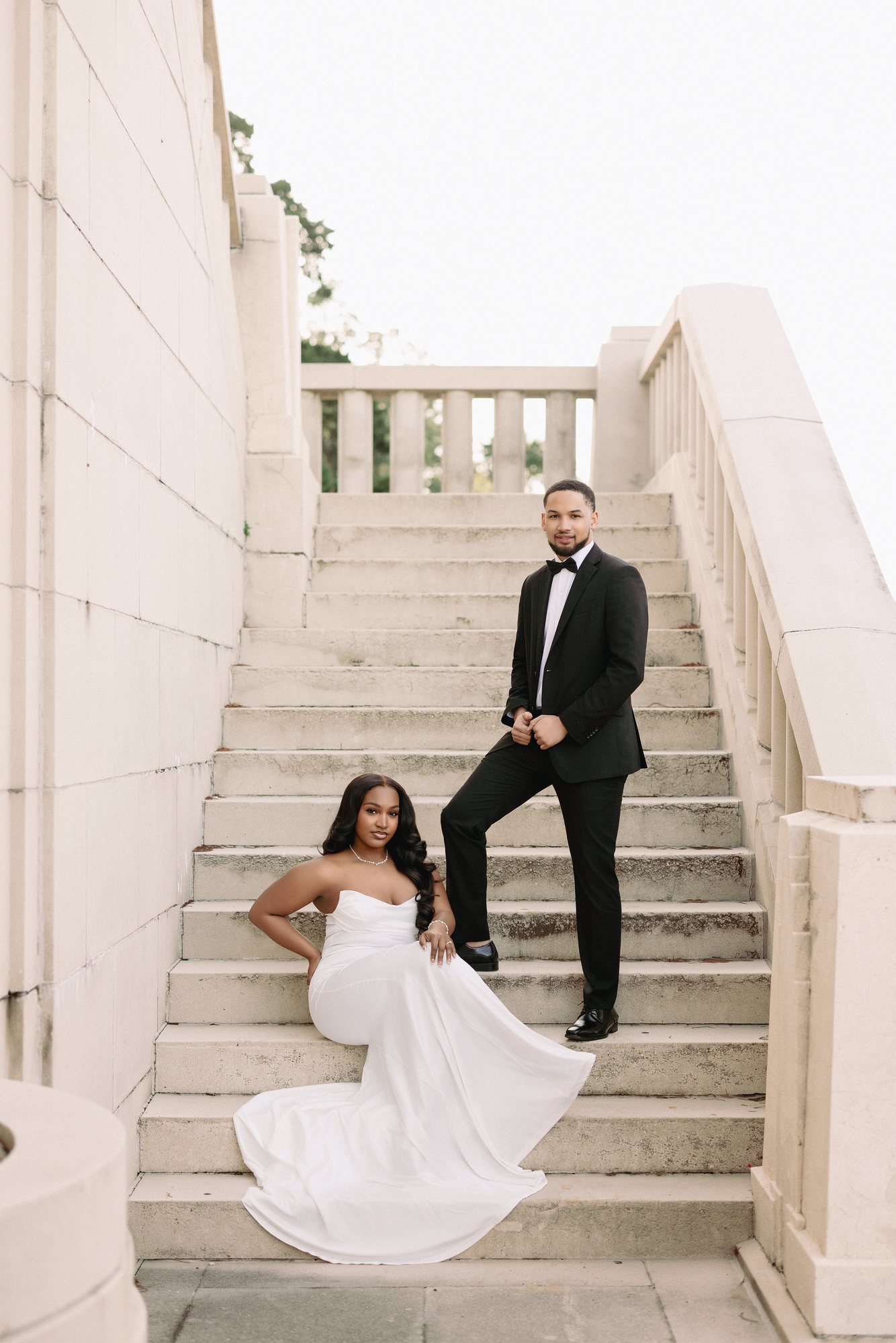 Chelbie + Tremayne engagement photograph