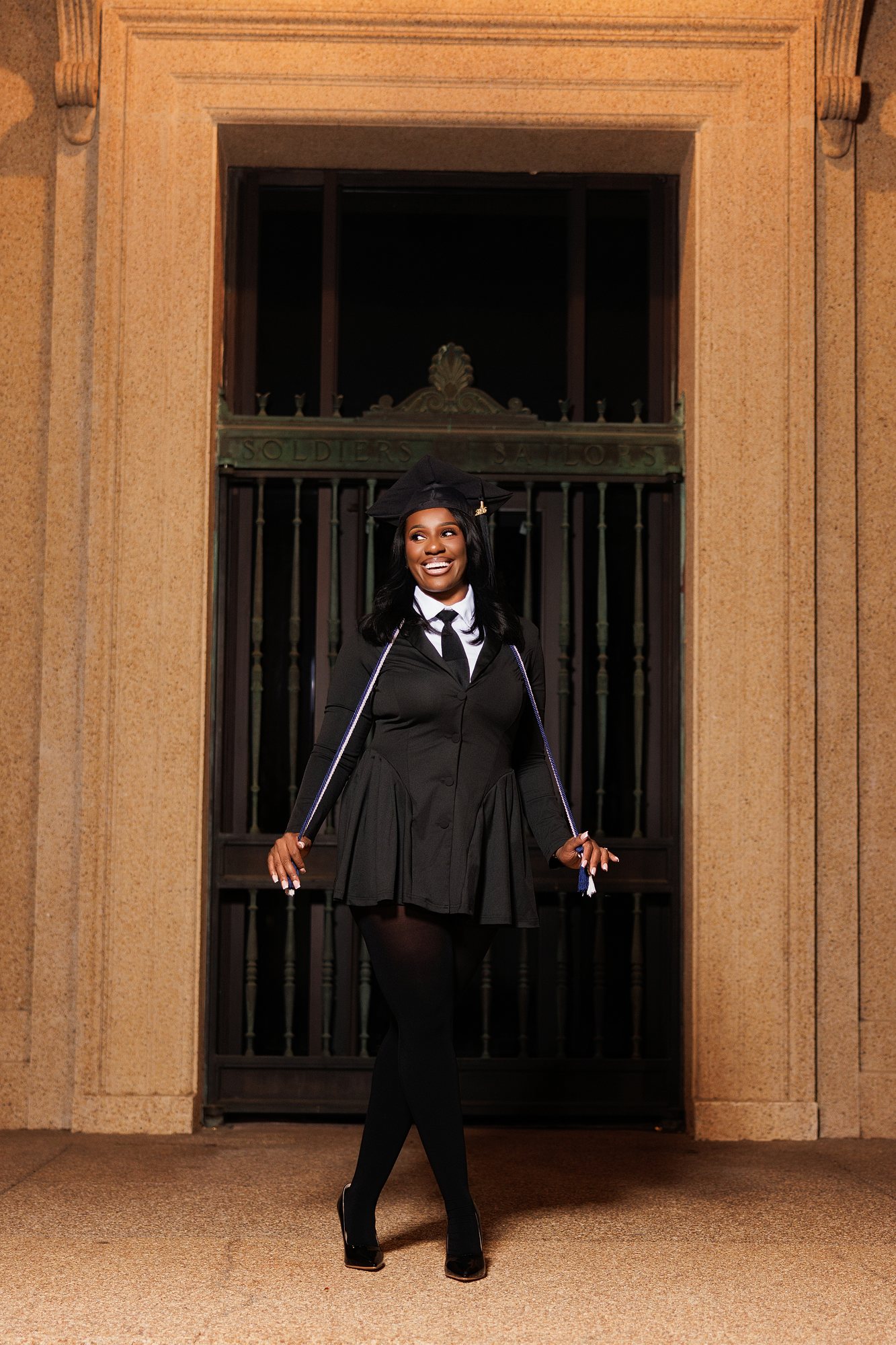 Rickikie W. graduation session by Christian Paul Studios