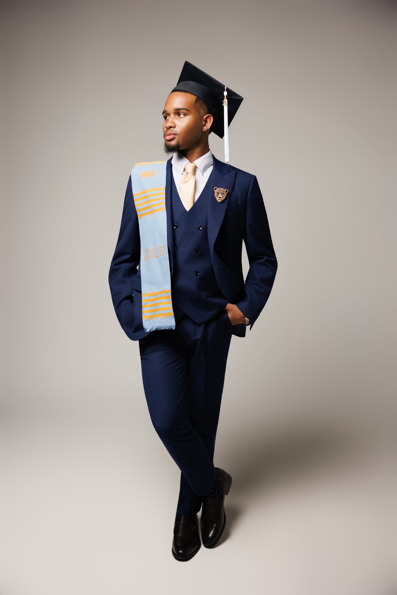 Vernell J. graduation session by Christian Paul Studios
