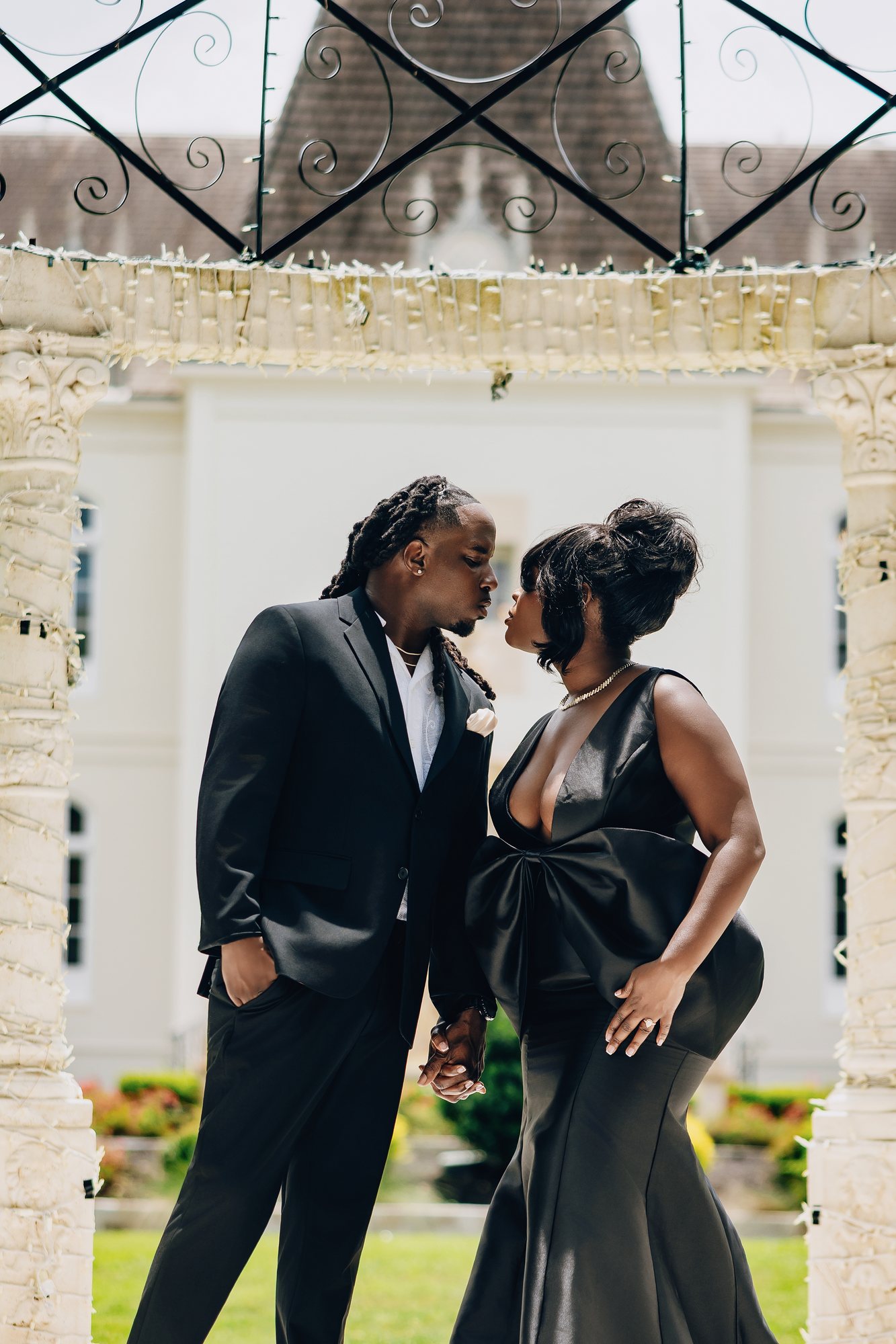 Sydnee + Willis engagement photograph