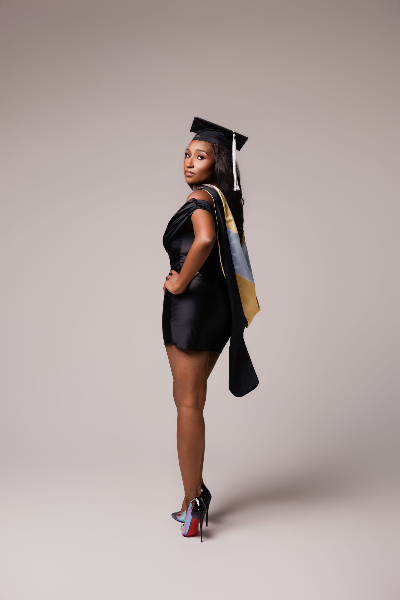 Jada M. graduation session by Christian Paul Studios