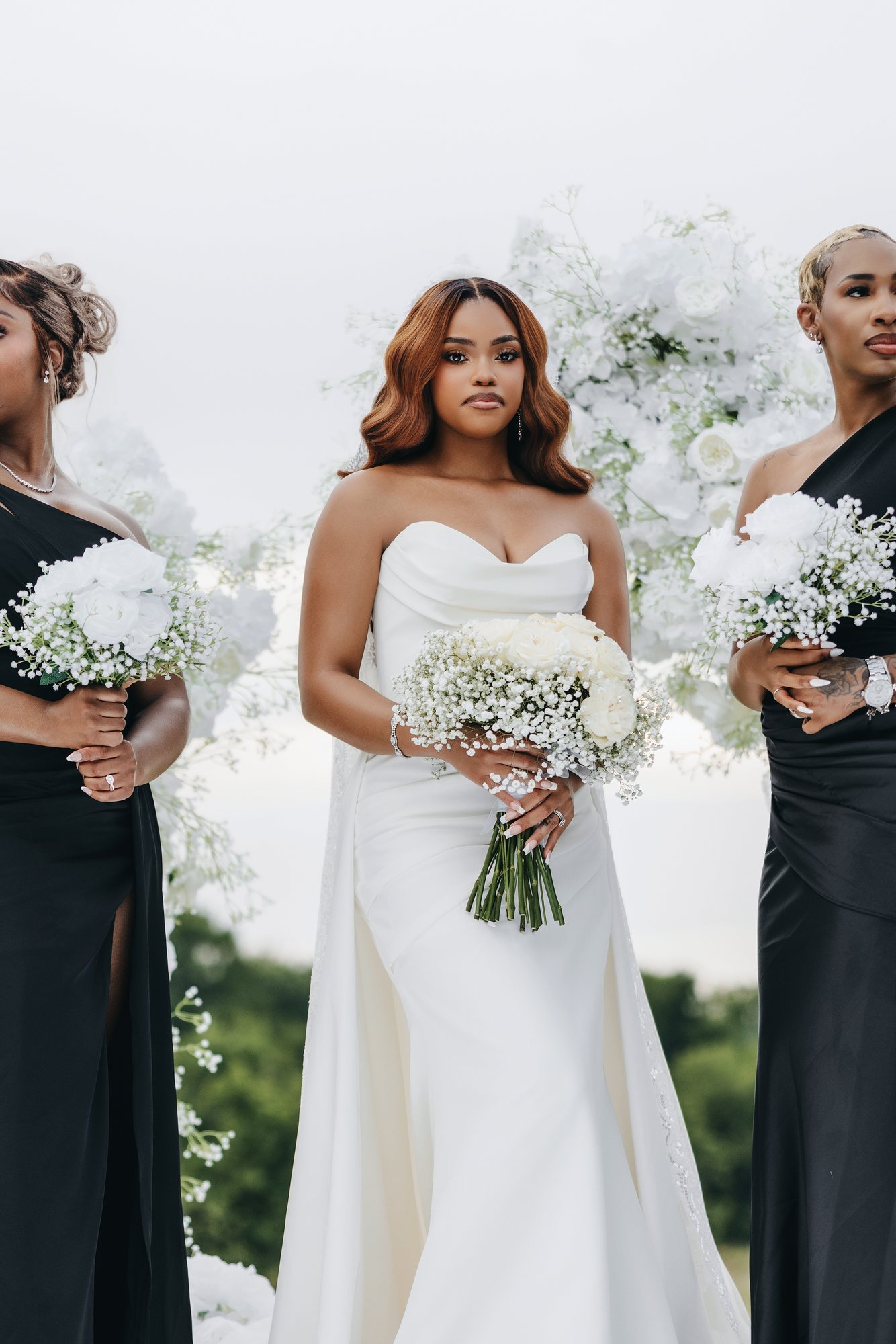 Amani + DJ Wedding photograph