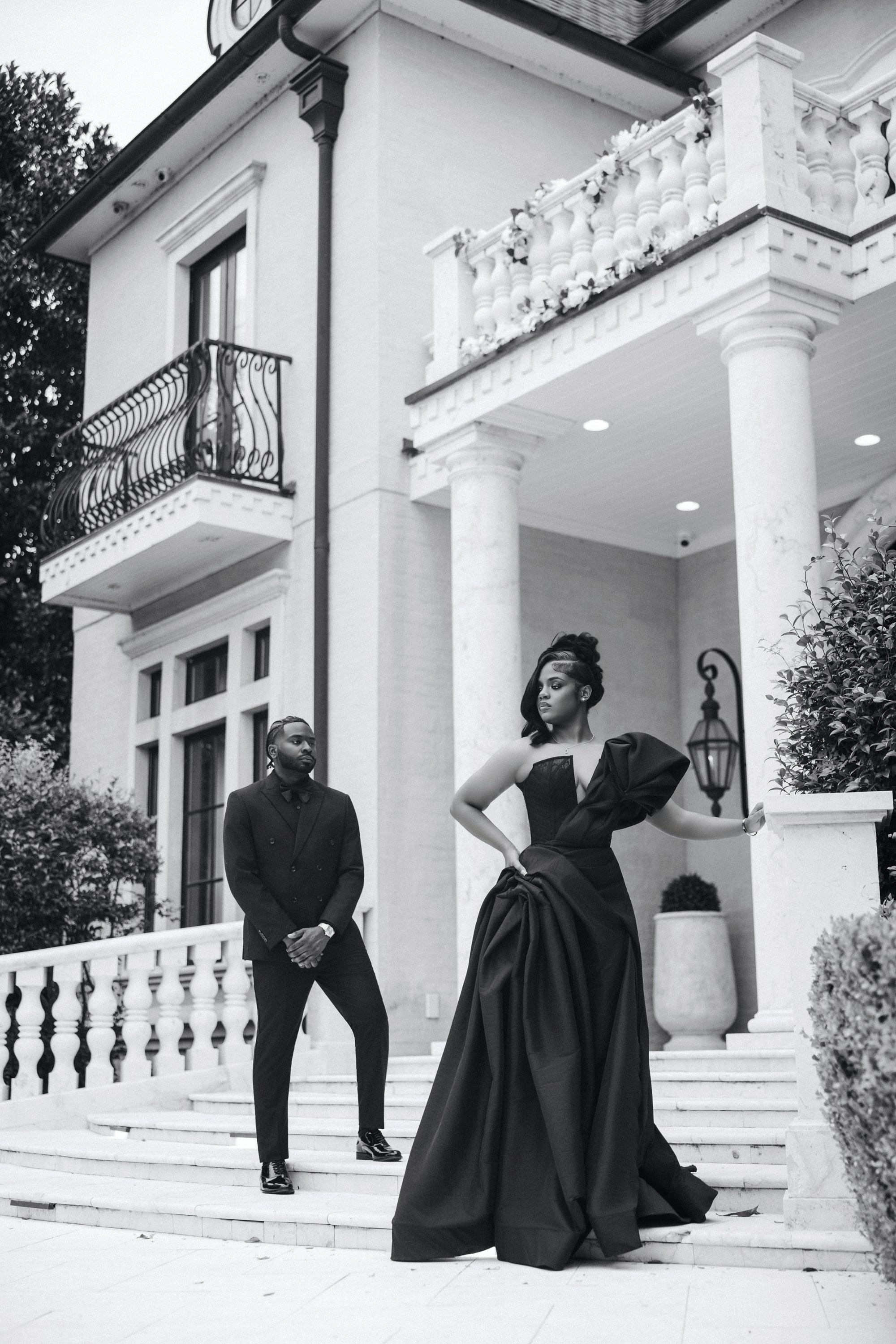 Tristyn and Jaylen engagement photograph