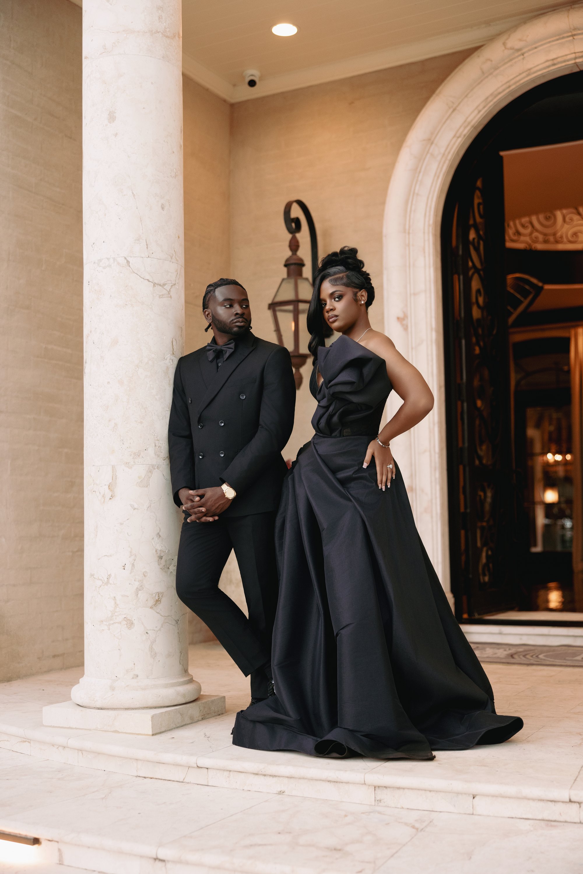 Tristyn and Jaylen engagement photograph