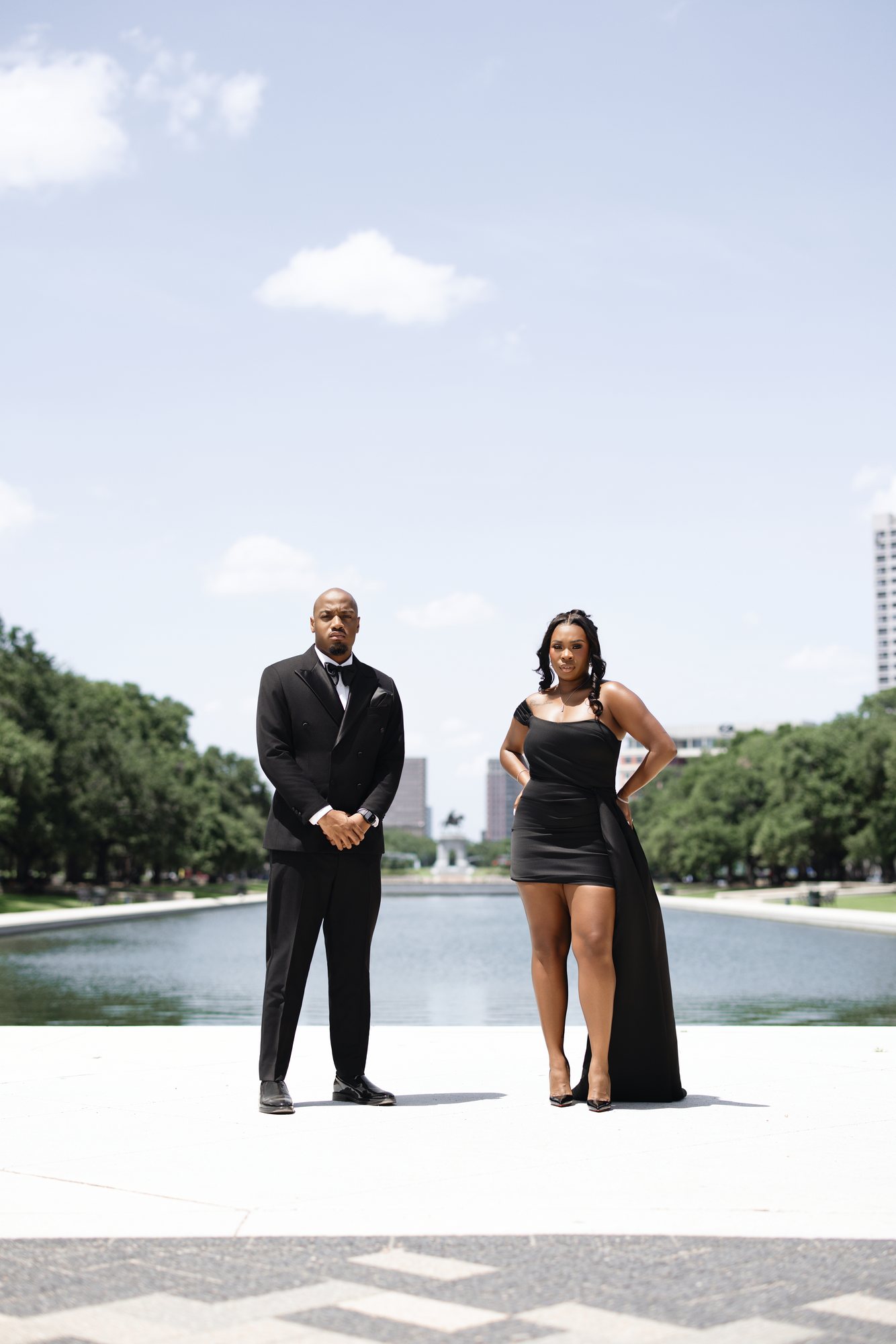 Darrian + Isiah engagement photograph