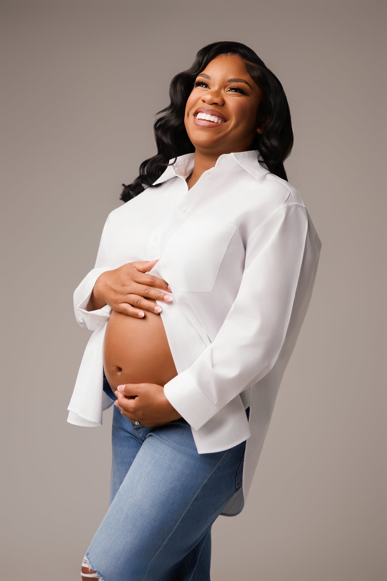 Kayla maternity session by Christian Paul Studios