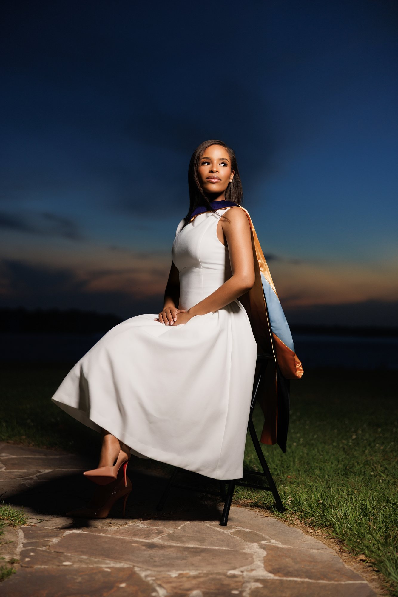 Kasey W. graduation session by Christian Paul Studios