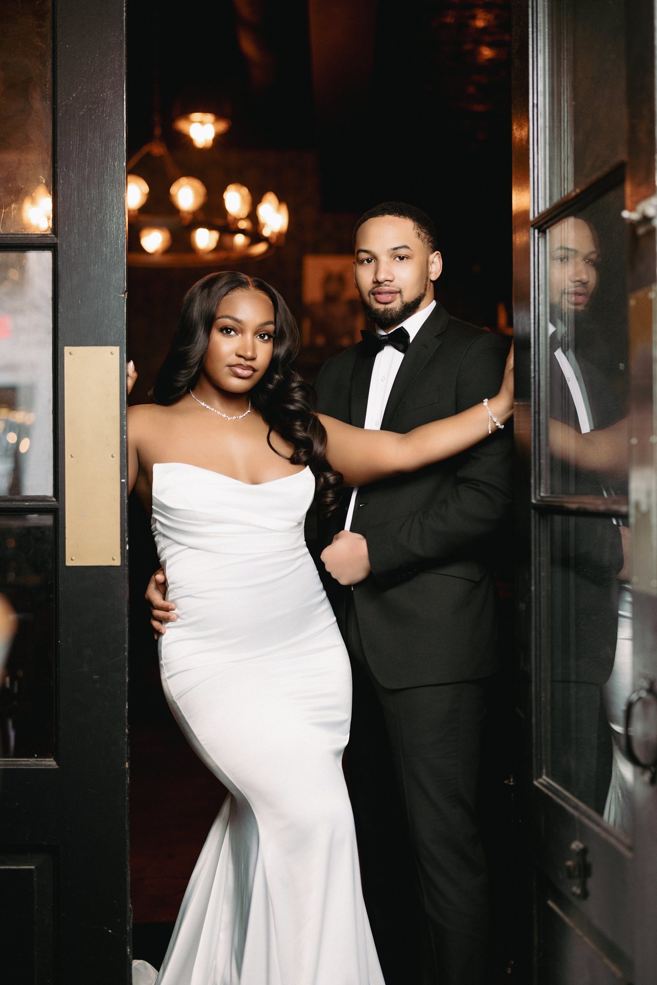Chelbie + Tremayne engagement photograph