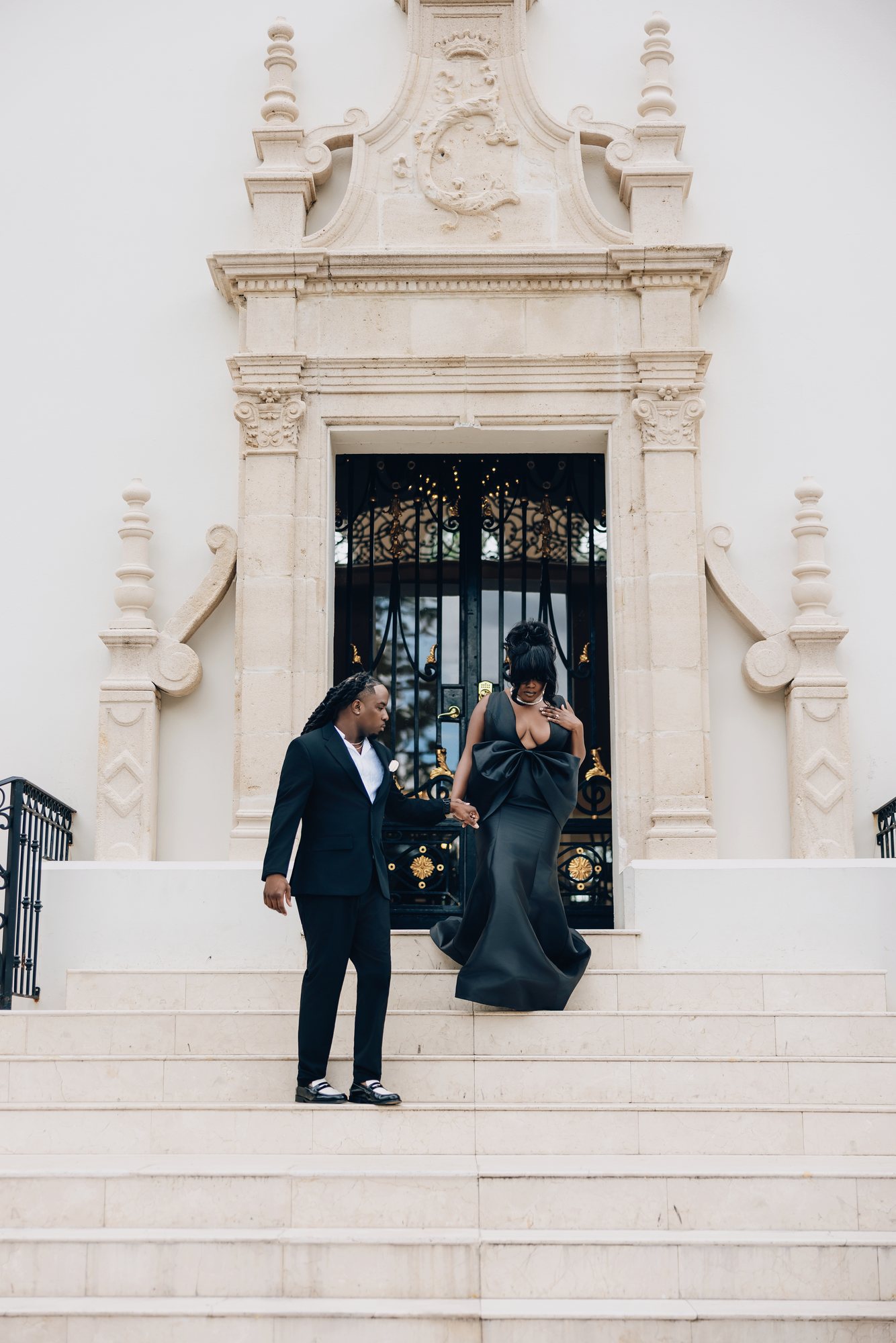 Sydnee + Willis engagement photograph