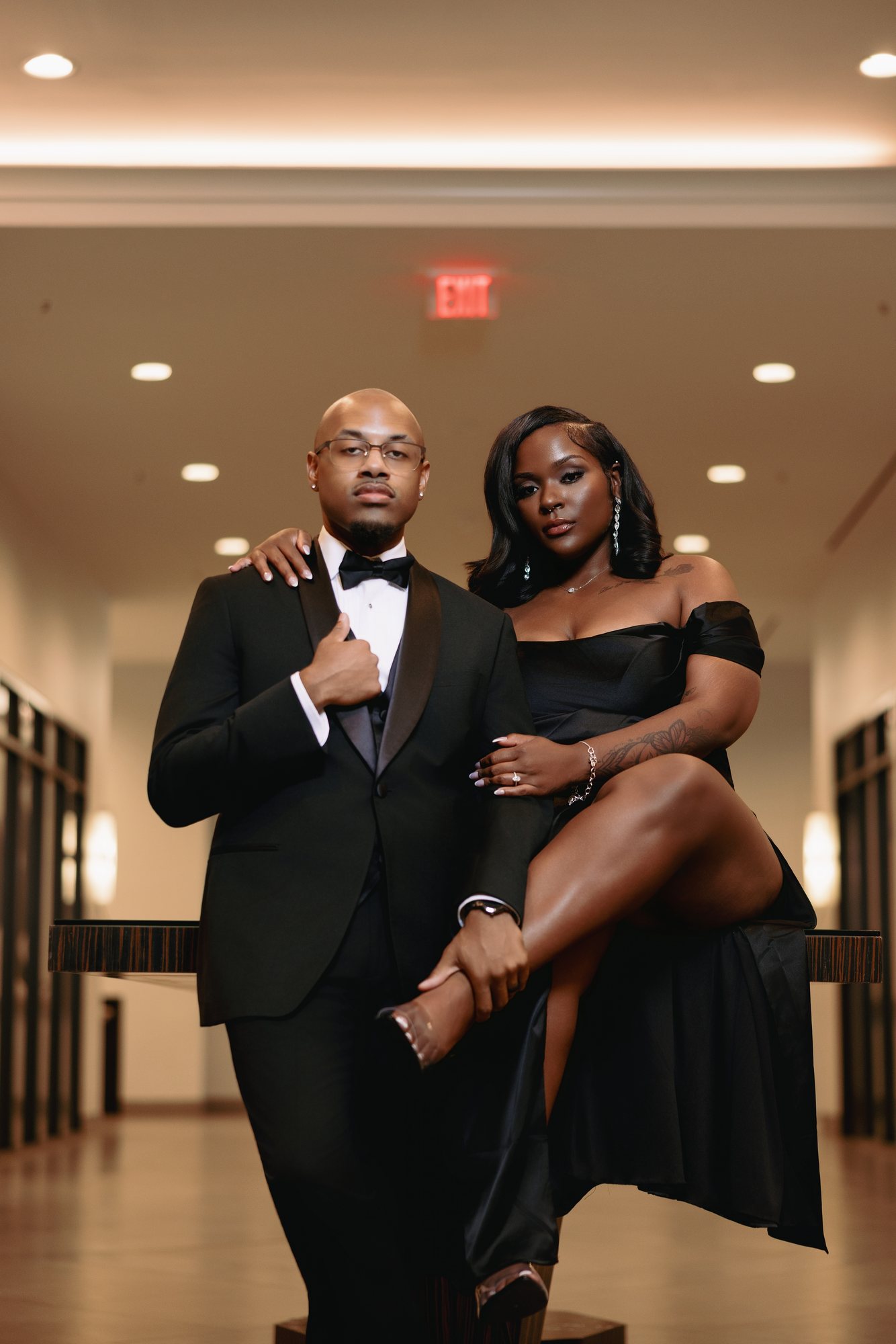 Kassidy + Mike engagement photograph