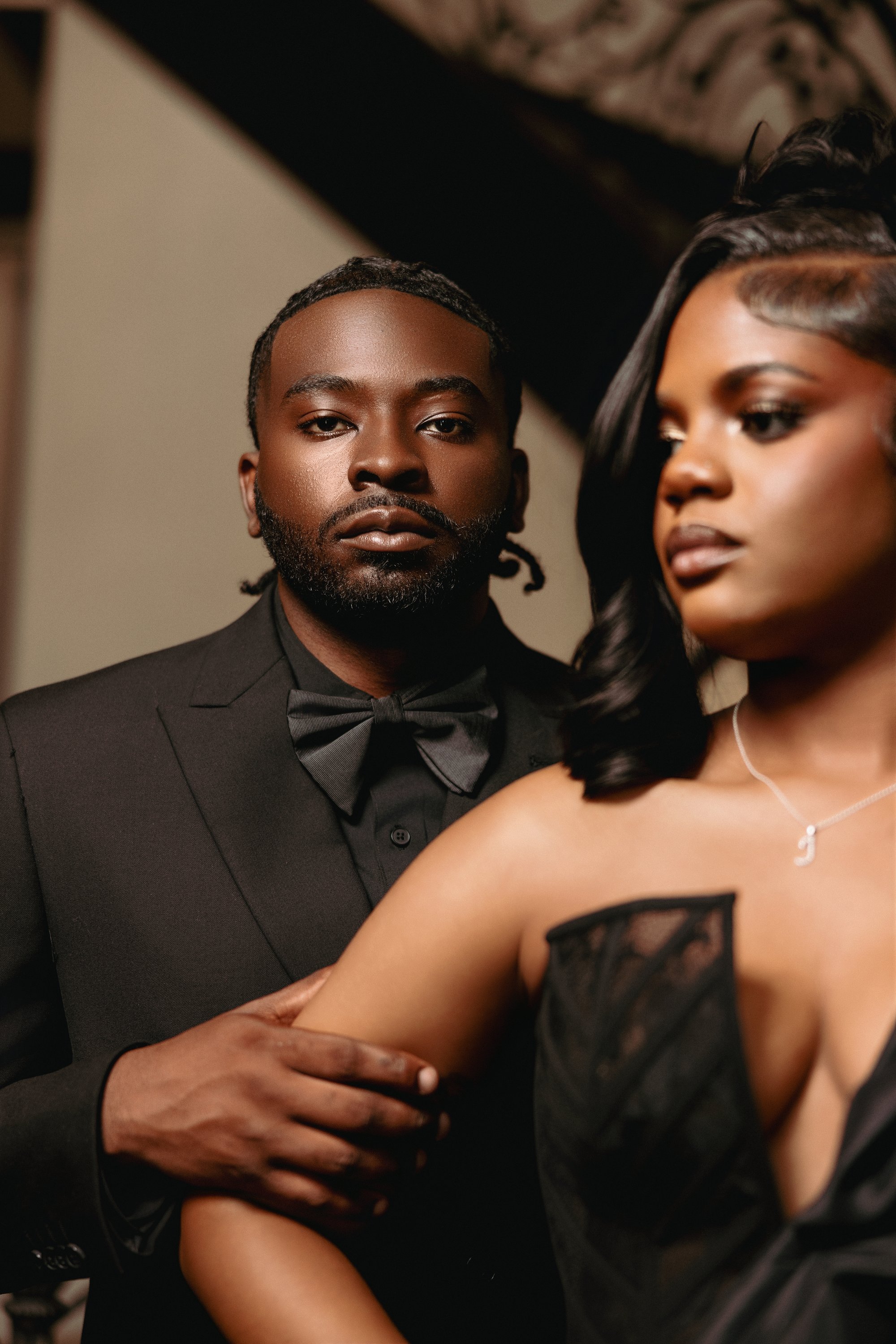 Tristyn and Jaylen engagement photograph