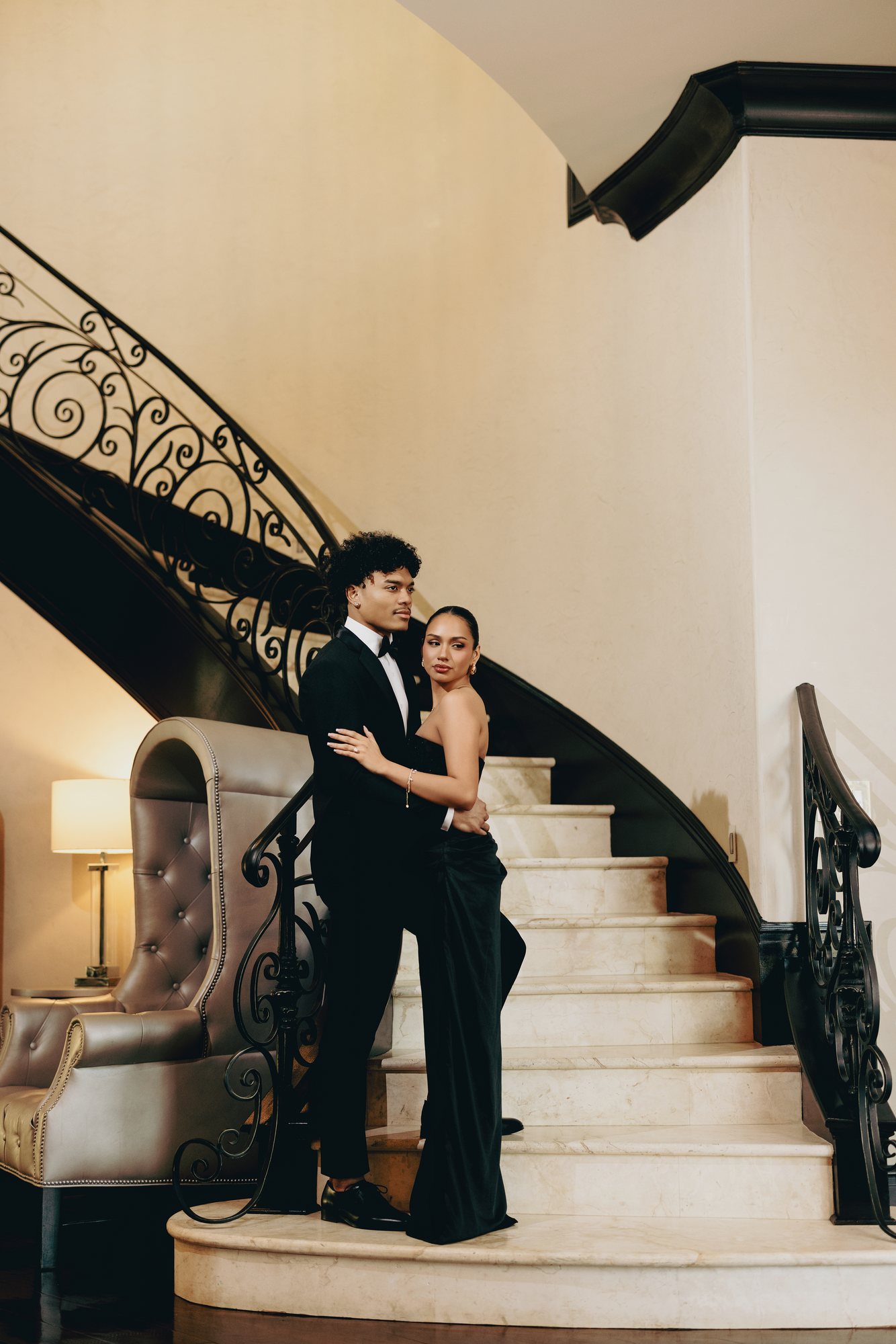 Ana + Malachi engagement photograph