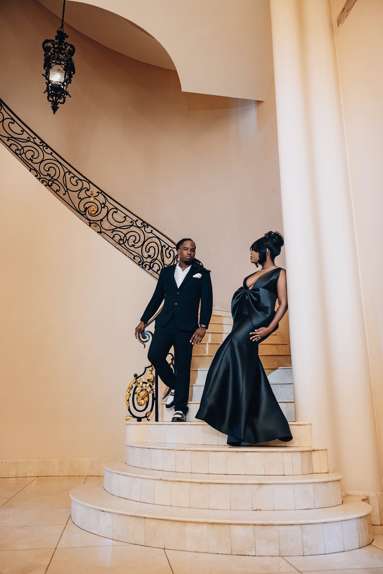 Sydnee + Willis engagement photograph