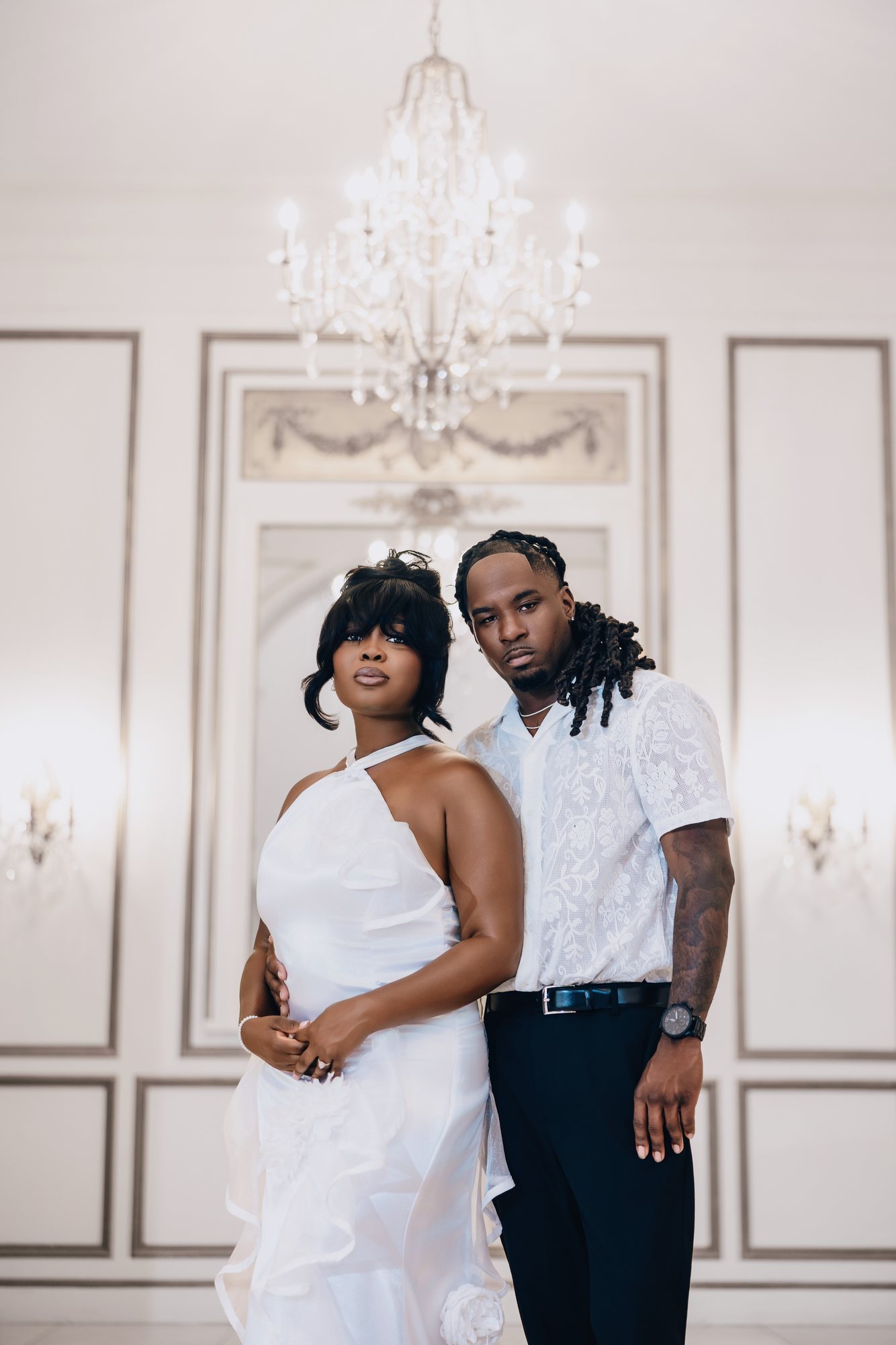 Sydnee + Willis engagement photograph