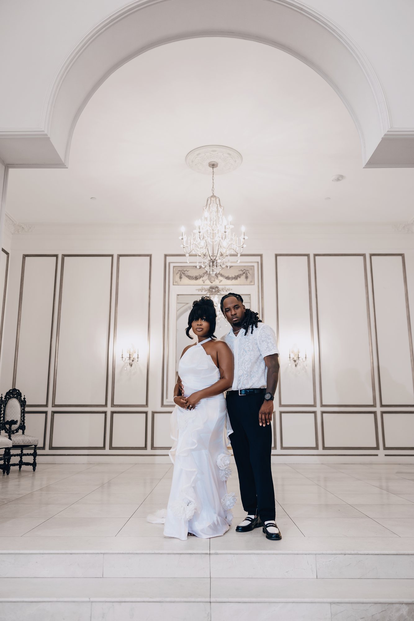 Sydnee + Willis engagement photograph