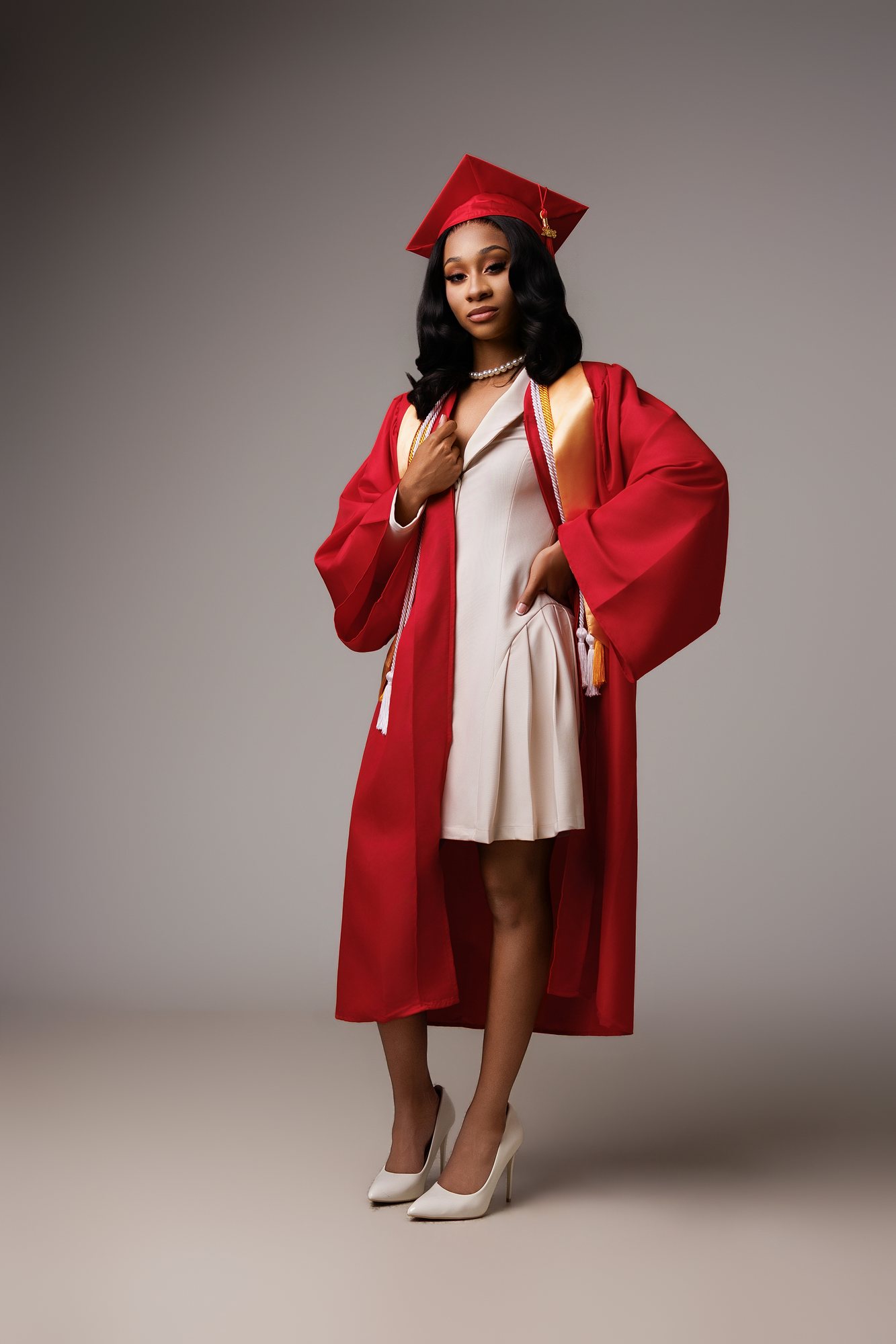 Nia B. graduation session by Christian Paul Studios