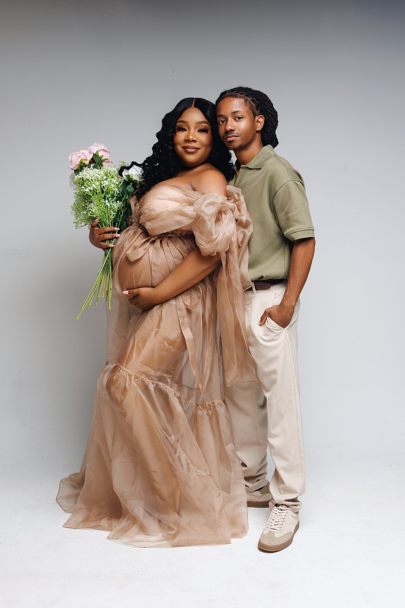 Channing + Gerald maternity session by Christian Paul Studios