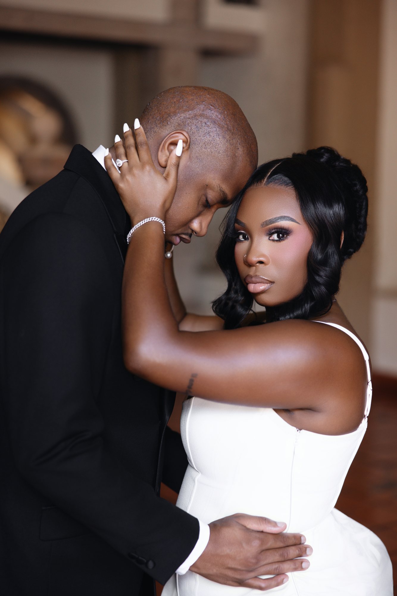 Darrian + Isiah engagement photograph