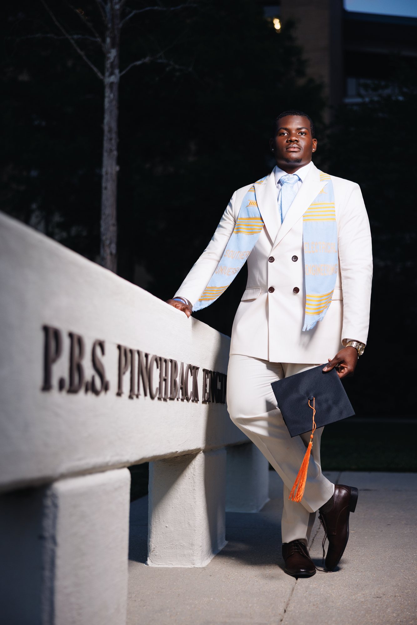 Jhamon G. graduation session by Christian Paul Studios
