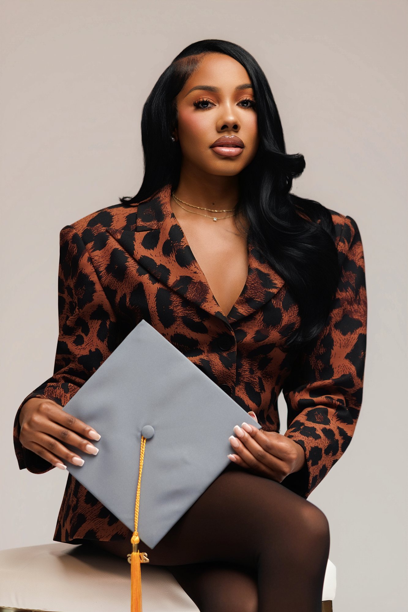 Bryaunna G. graduation session by Christian Paul Studios