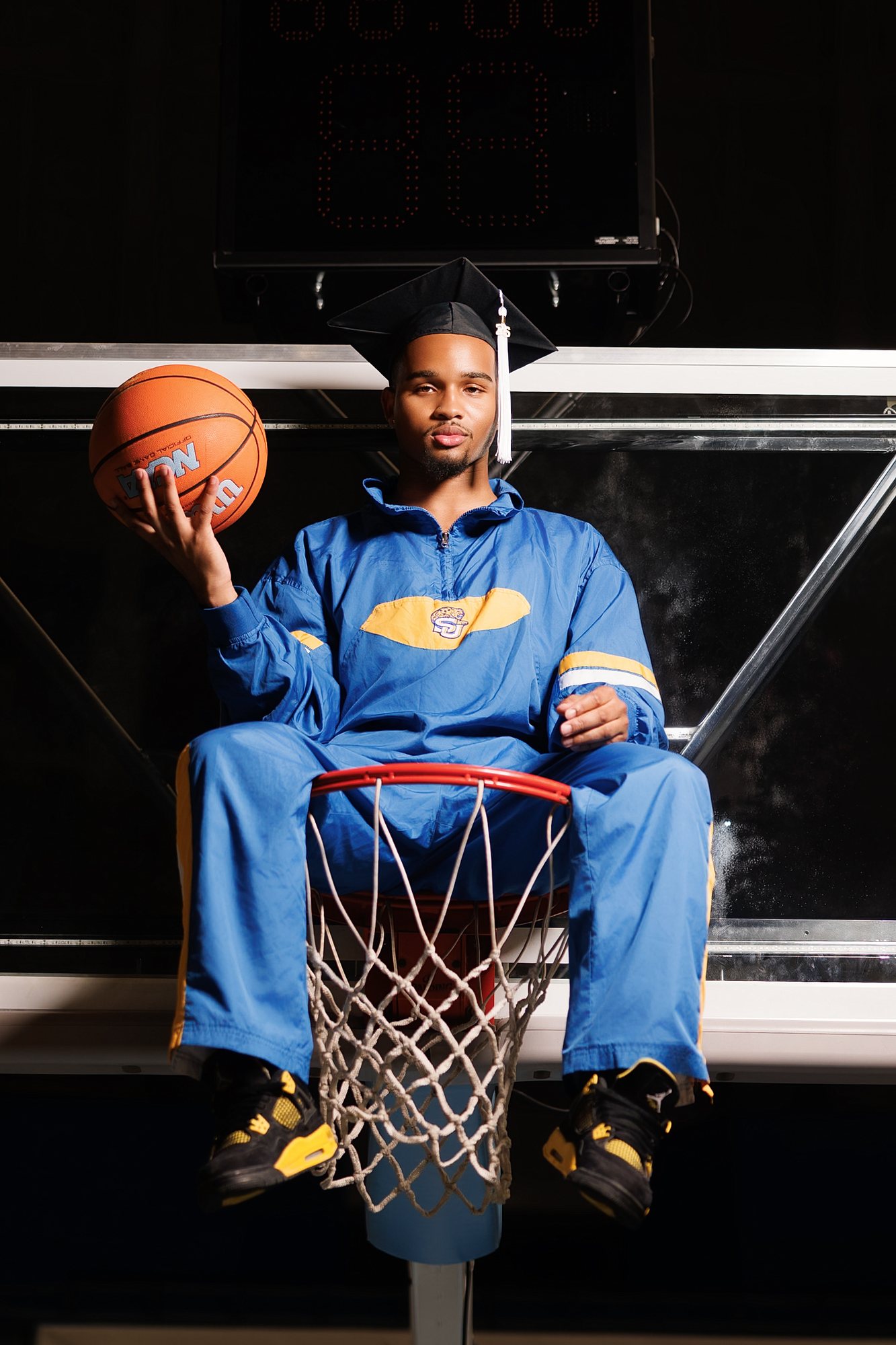 Vernell J. graduation session by Christian Paul Studios