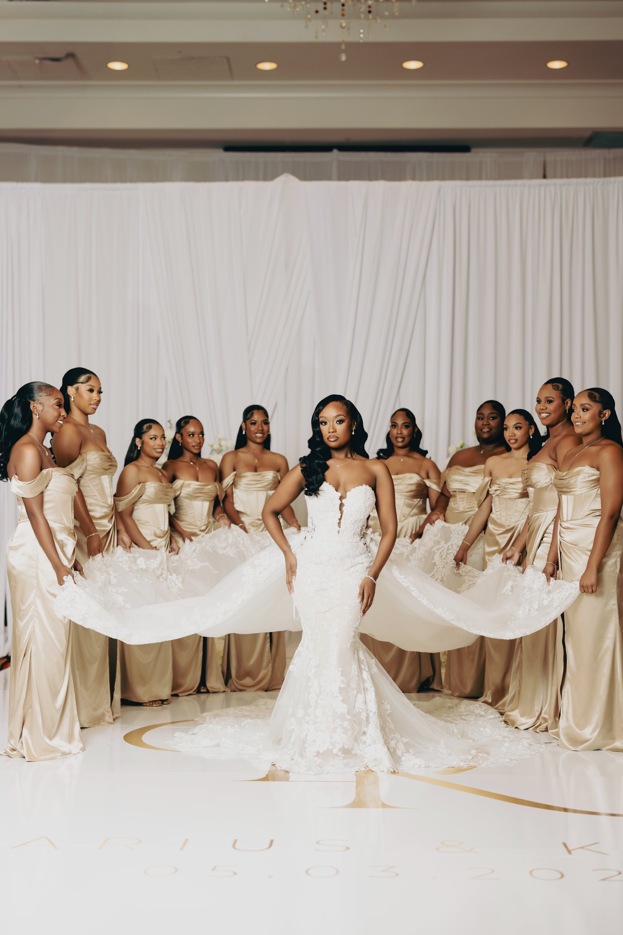 Kayln and Darius wedding photograph