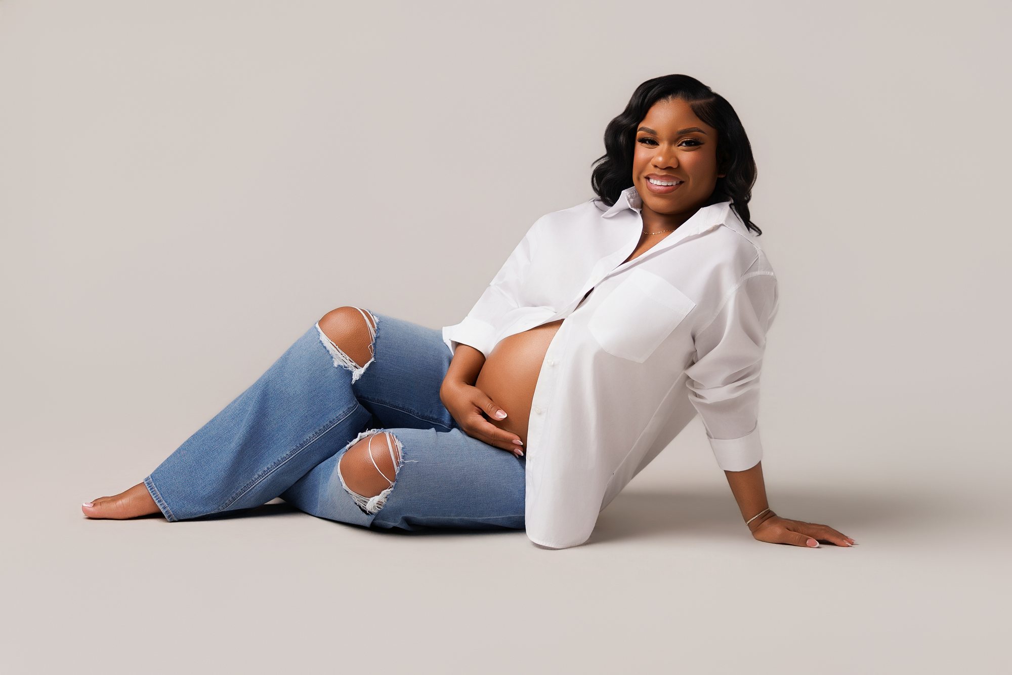 Kayla maternity session by Christian Paul Studios