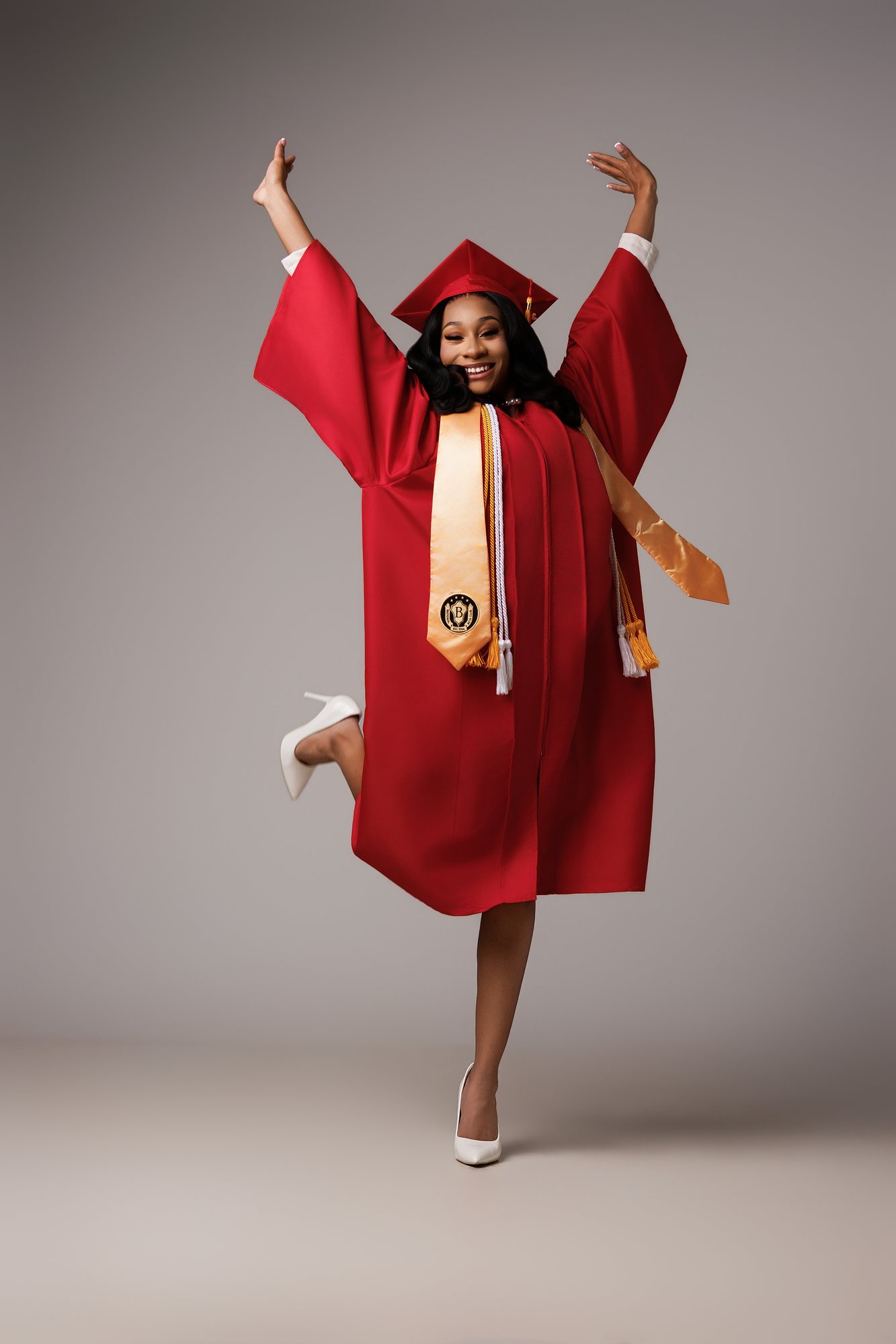 Nia B. graduation session by Christian Paul Studios