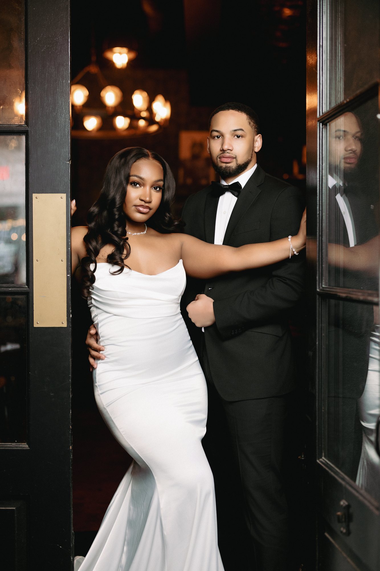 Chelbie + Tremayne engagement photograph