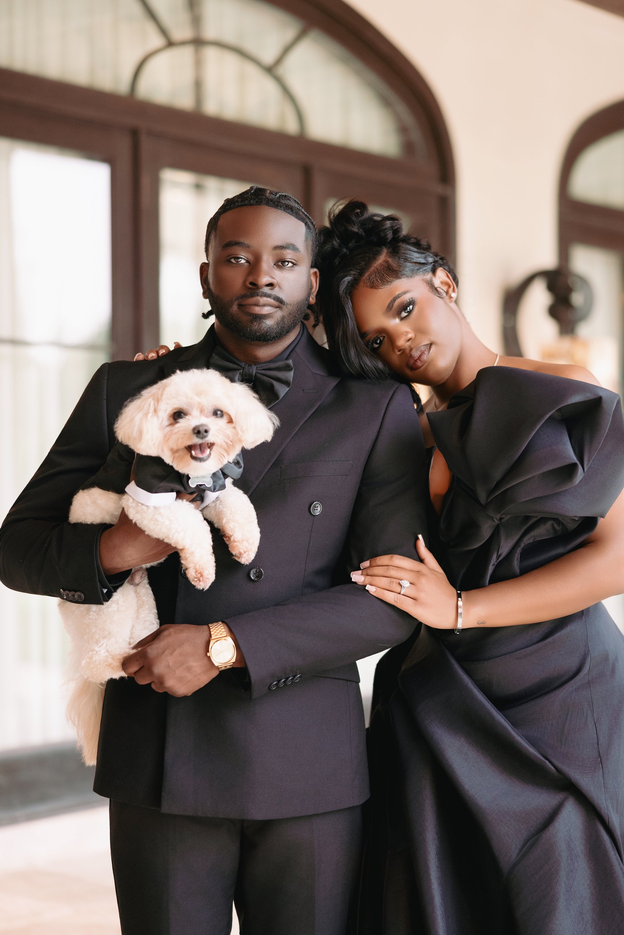 Tristyn and Jaylen engagement photograph