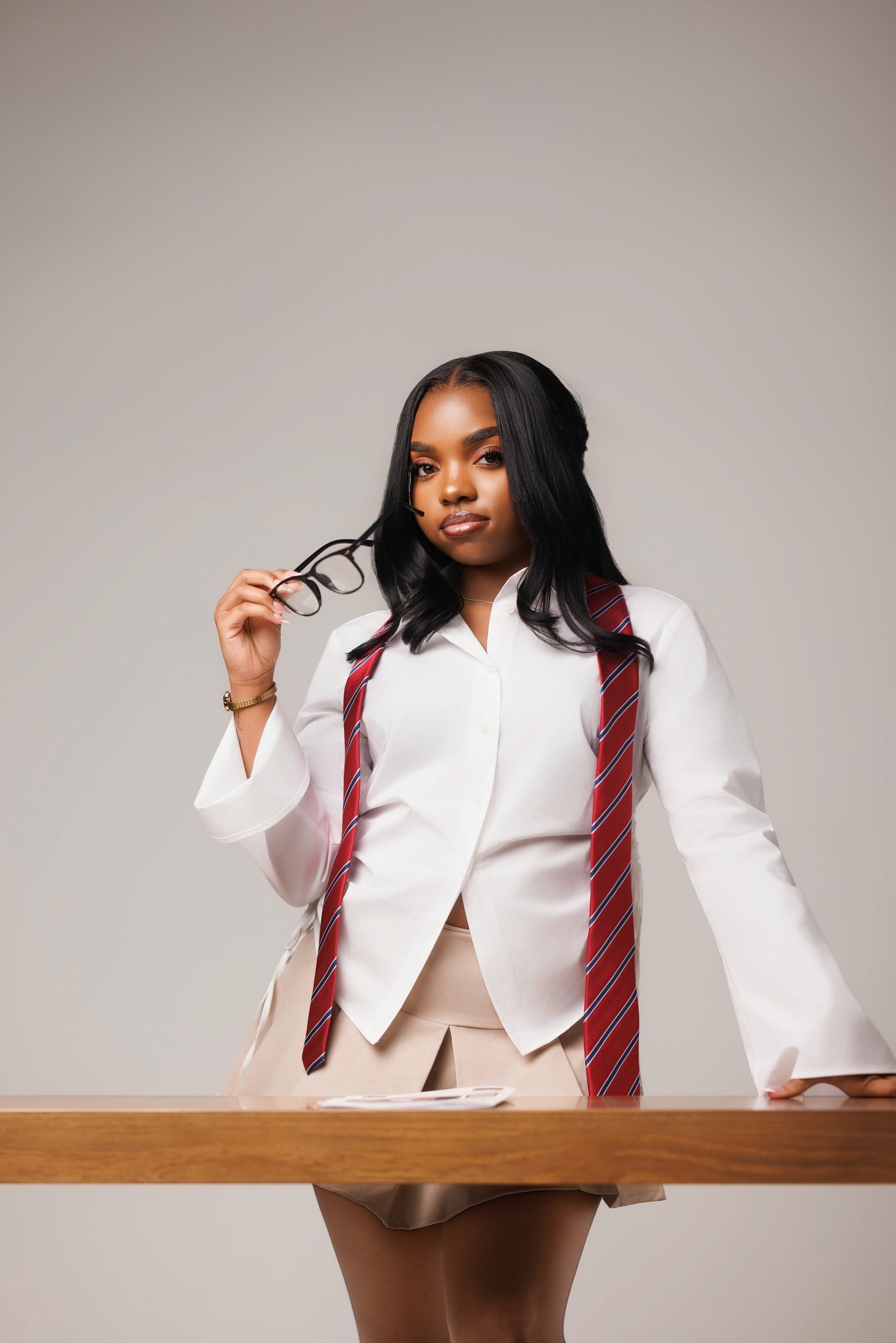 Eniyah W. graduation session by Christian Paul Studios