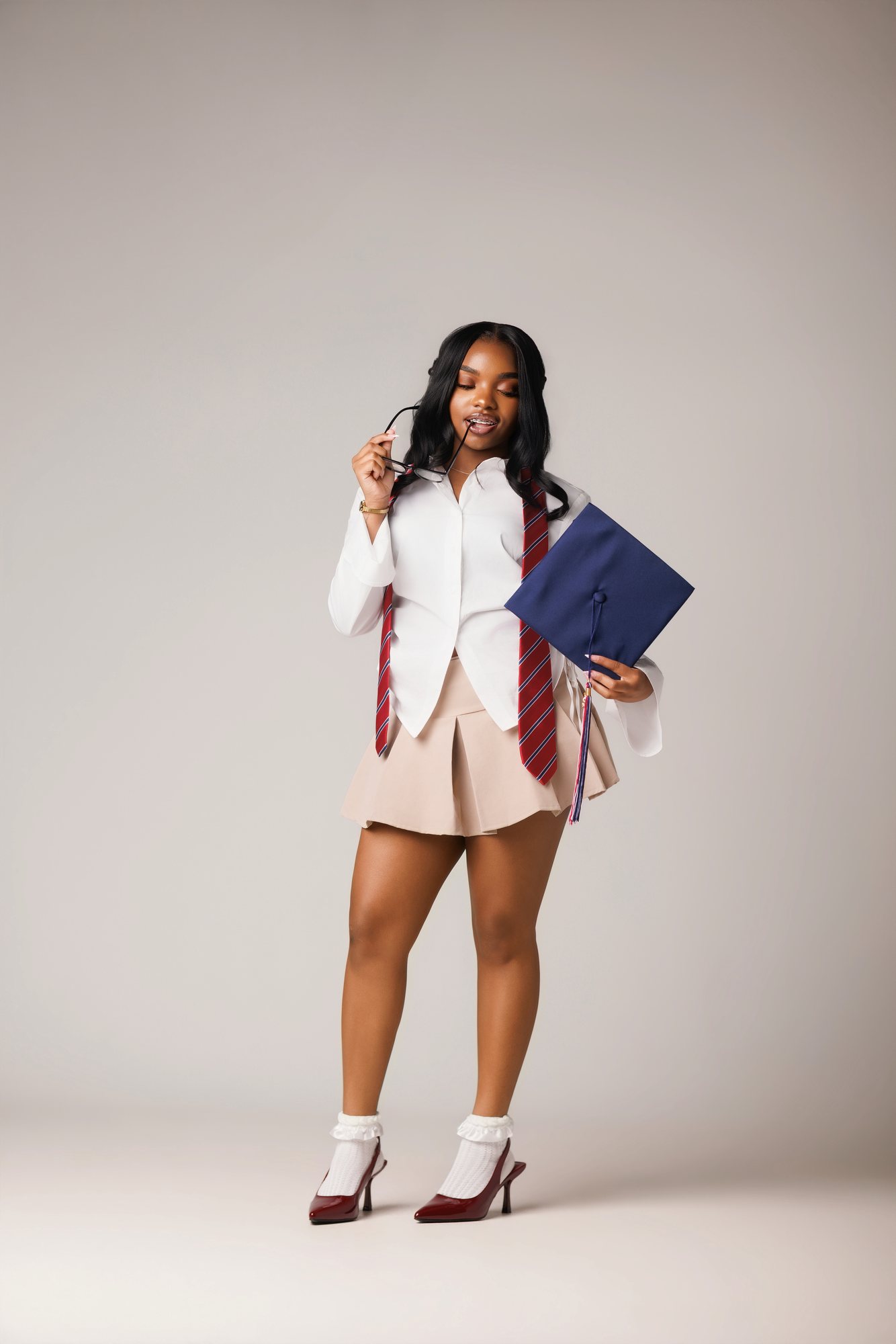 Eniyah W. graduation session by Christian Paul Studios