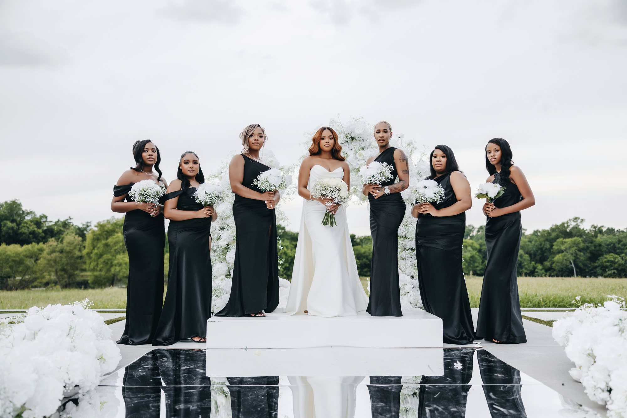 Amani + DJ Wedding photograph